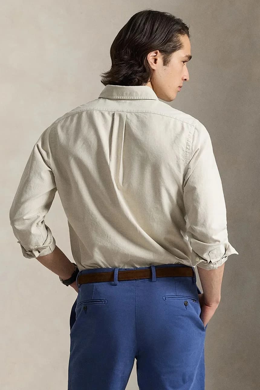 Мужская хлопковая рубашка - фото 3