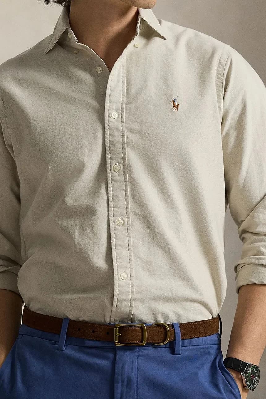 Мужская хлопковая рубашка - фото 7