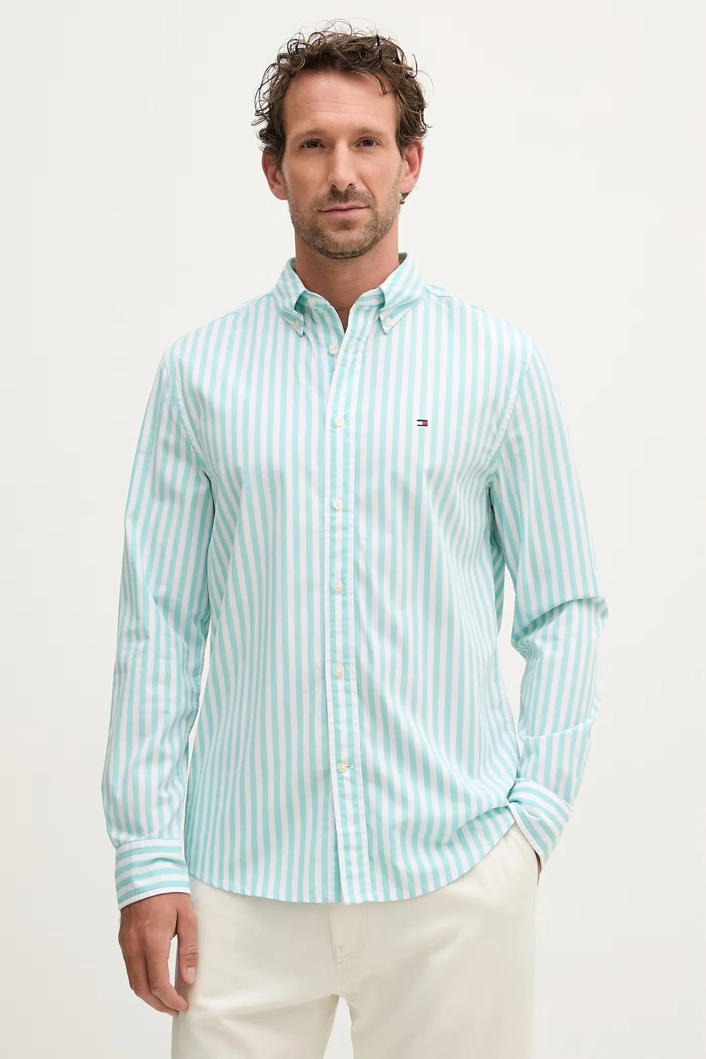 Мужская хлопковая рубашка