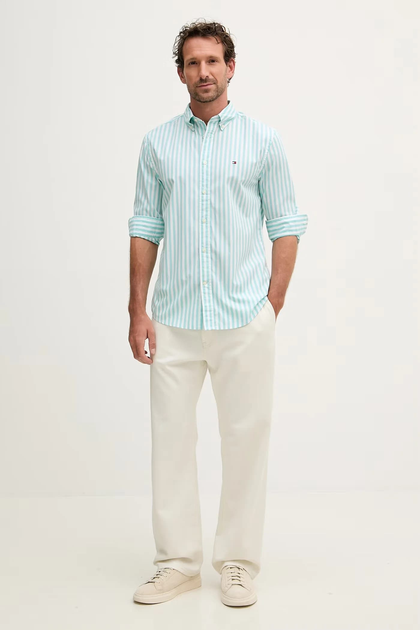 Мужская хлопковая рубашка - фото 2