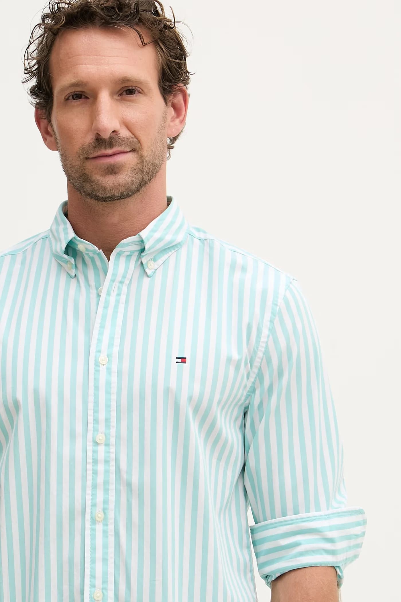 Мужская хлопковая рубашка - фото 4