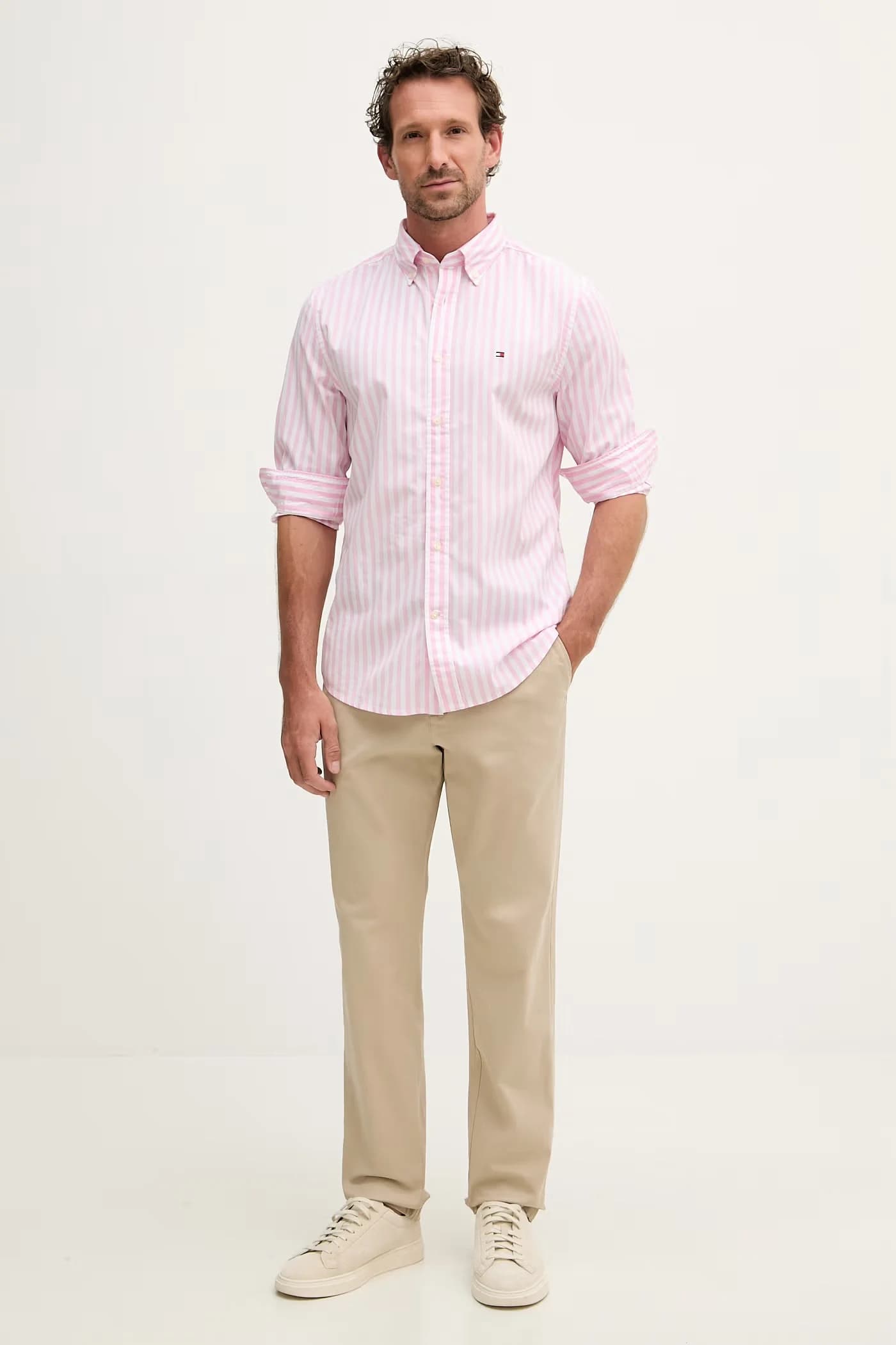 Мужская хлопковая рубашка - фото 2