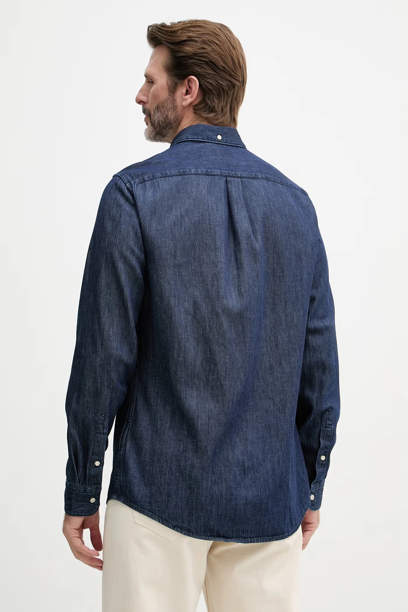 Мужская джинсовая рубашка - фото 5