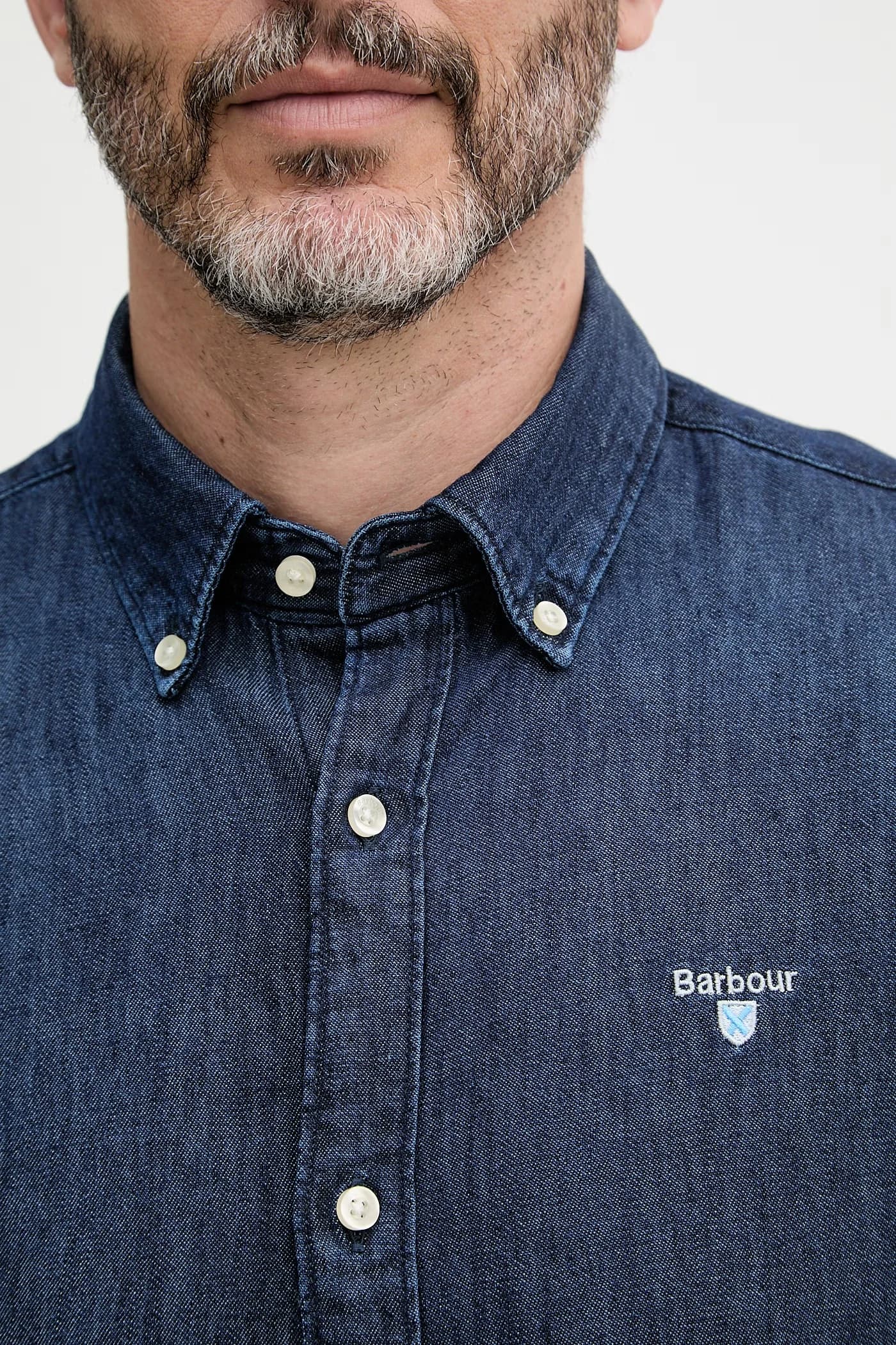 Мужская джинсовая рубашка - фото 9