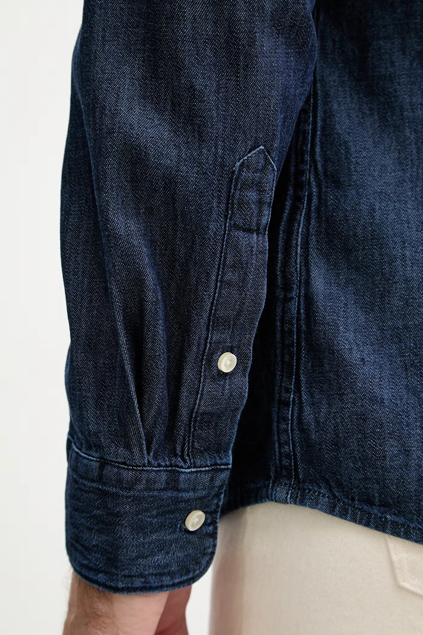 Мужская джинсовая рубашка - фото 11