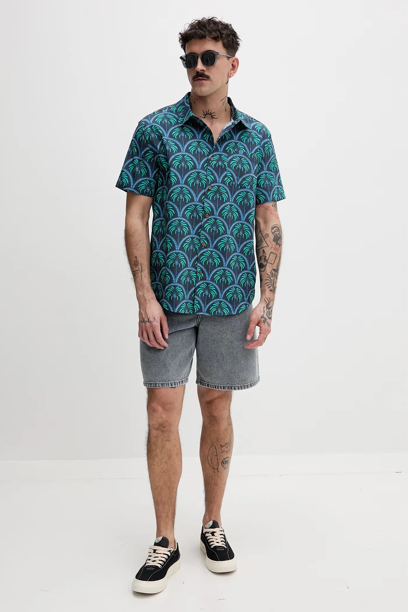 Мужская хлопковая рубашка - фото 3