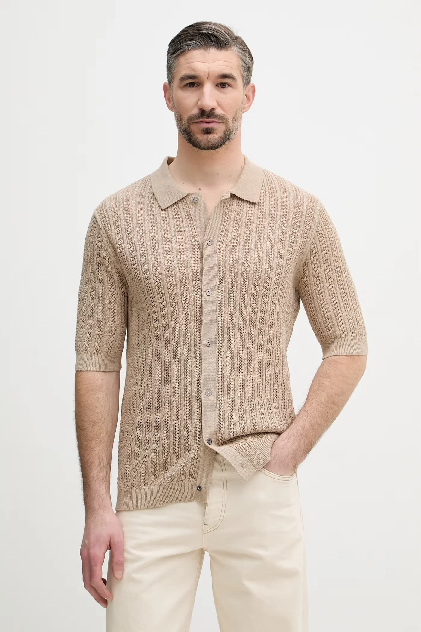 Мужская хлопковая рубашка Дарио