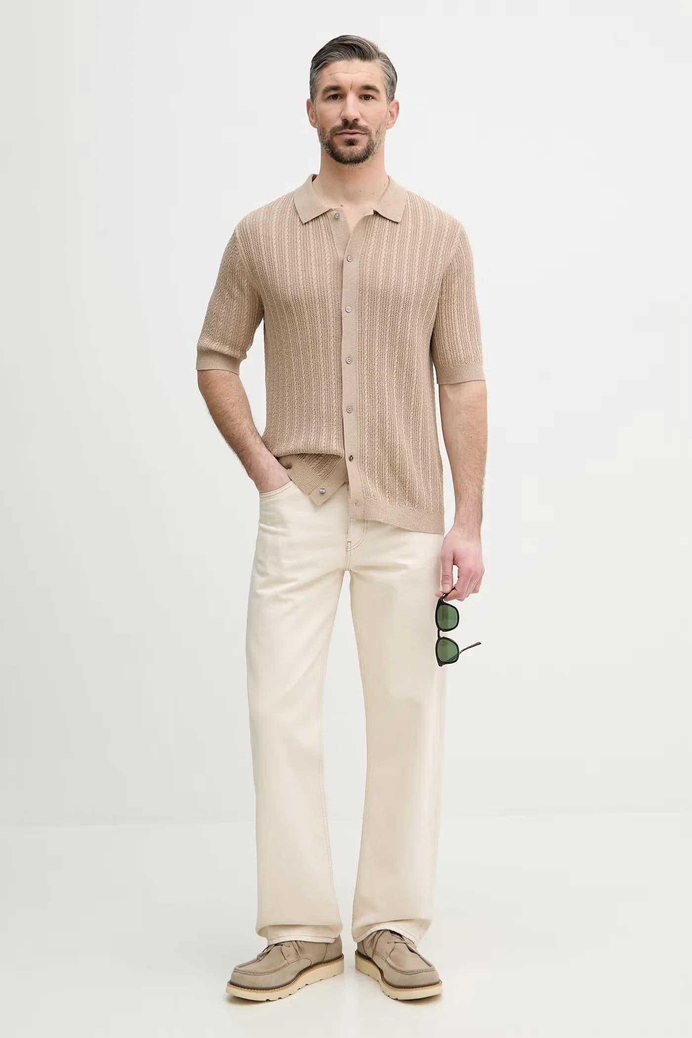 Мужская хлопковая рубашка Дарио - фото 3