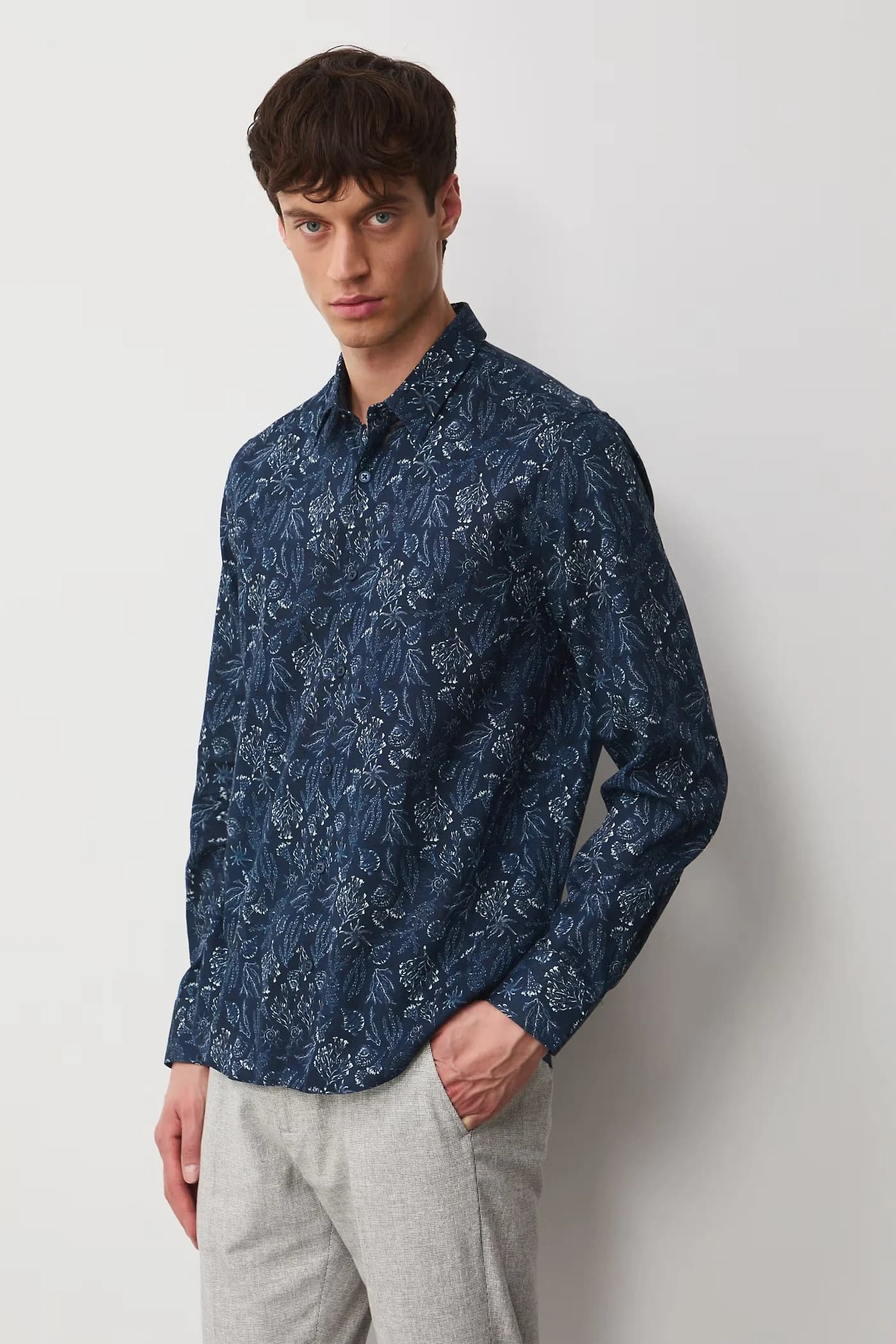 Хлопковая рубашка