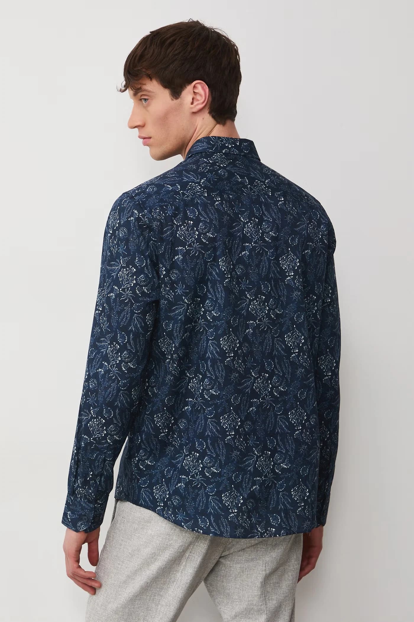 Хлопковая рубашка - фото 5