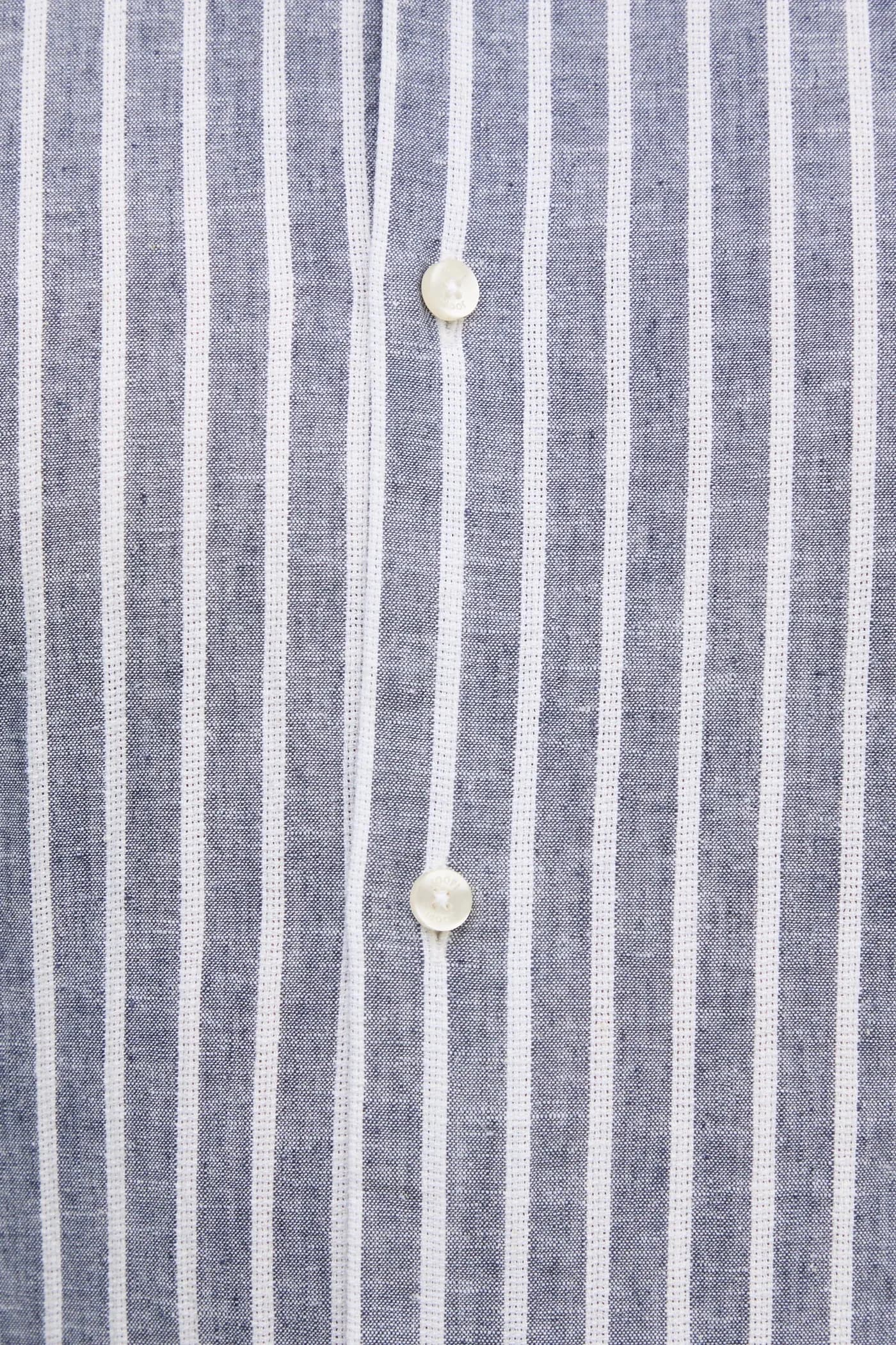 Рубашка из смесового льна - фото 5