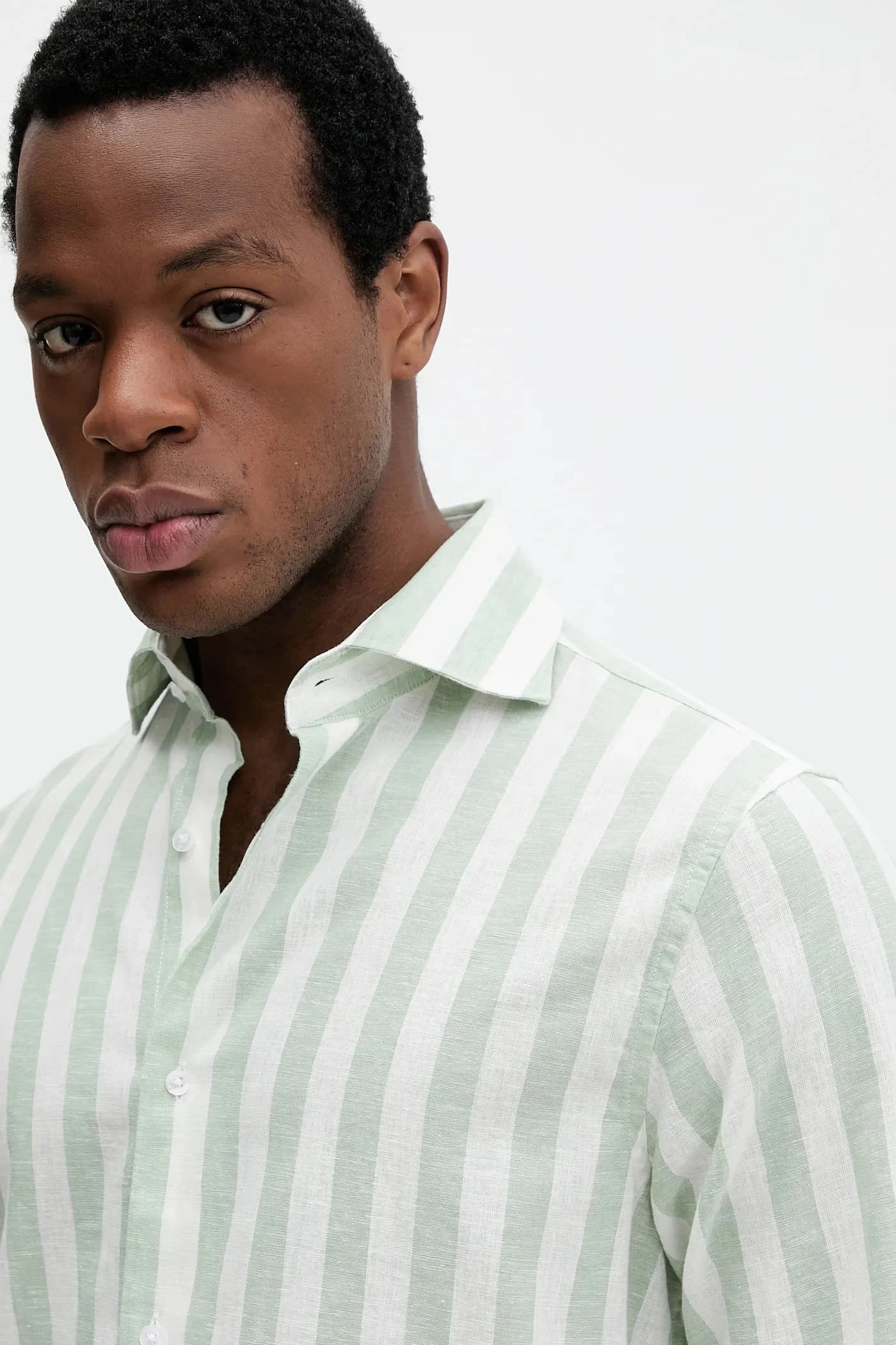 льняная рубашка BILL - фото 4