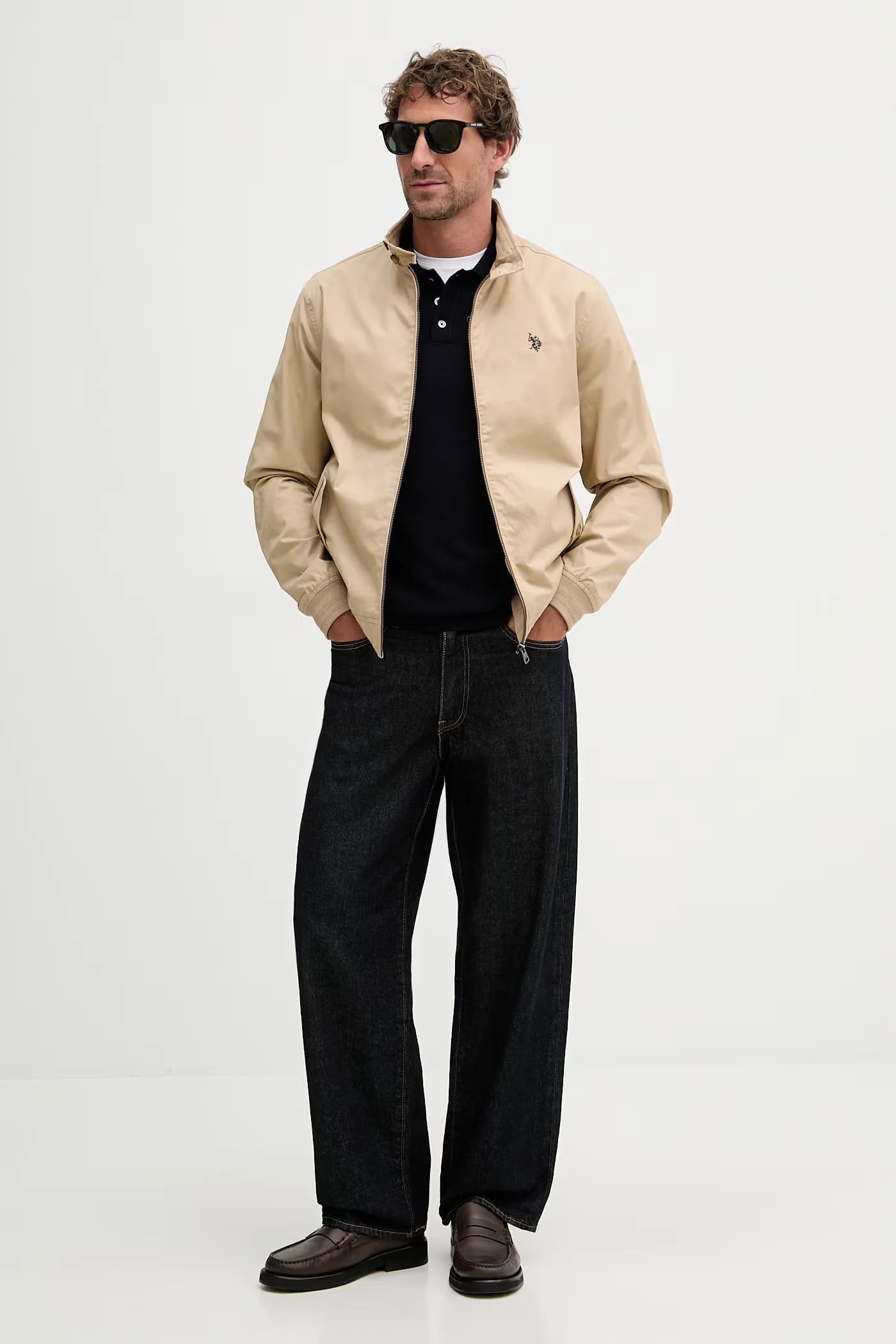 Мужская переходная куртка Harrington из хлопка - фото 2