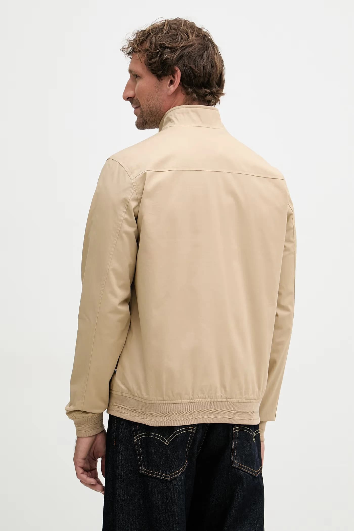 Мужская переходная куртка Harrington из хлопка - фото 3