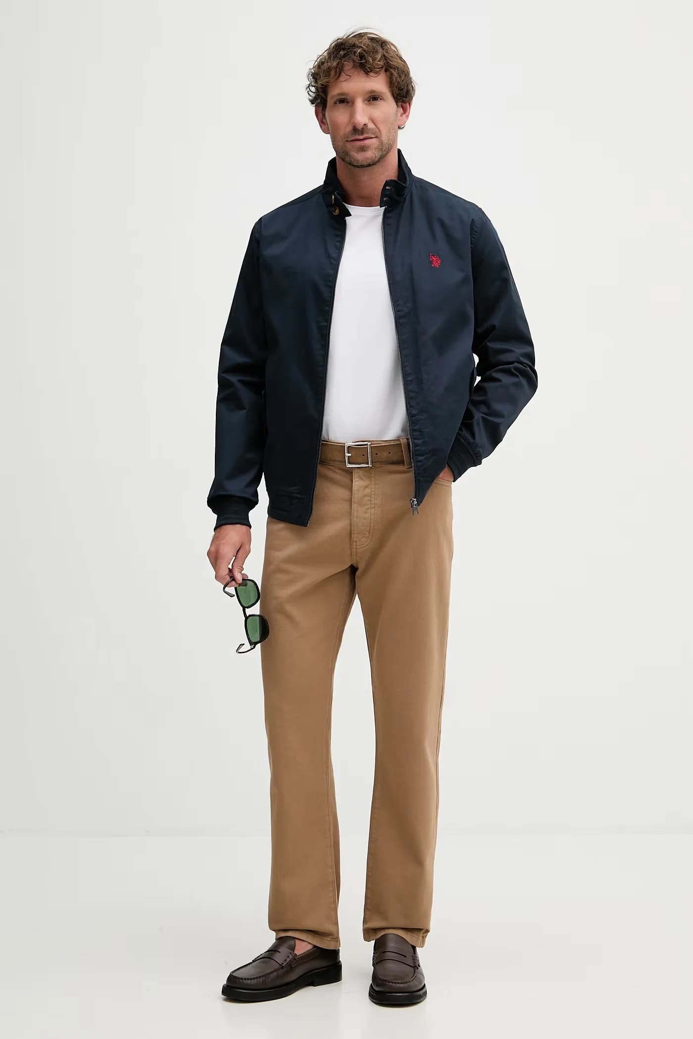 Мужская переходная куртка Harrington из хлопка - фото 2