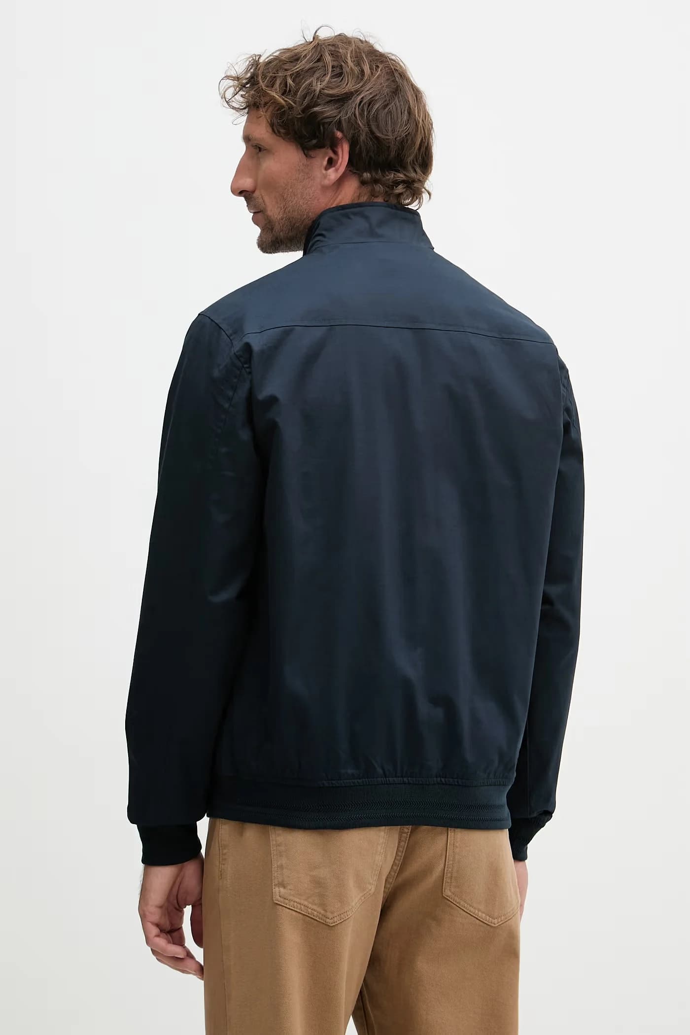 Мужская переходная куртка Harrington из хлопка - фото 3