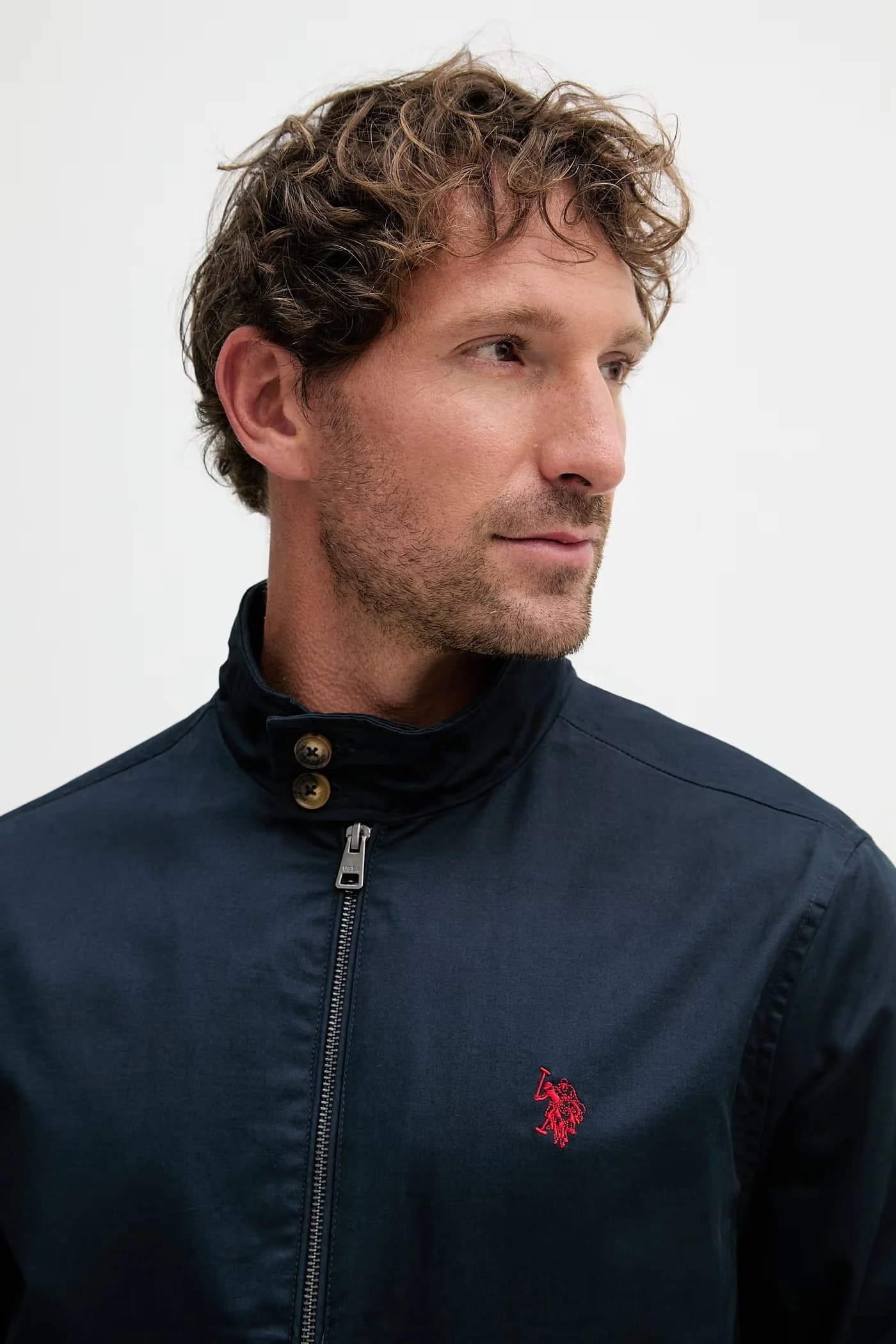 Мужская переходная куртка Harrington из хлопка - фото 4