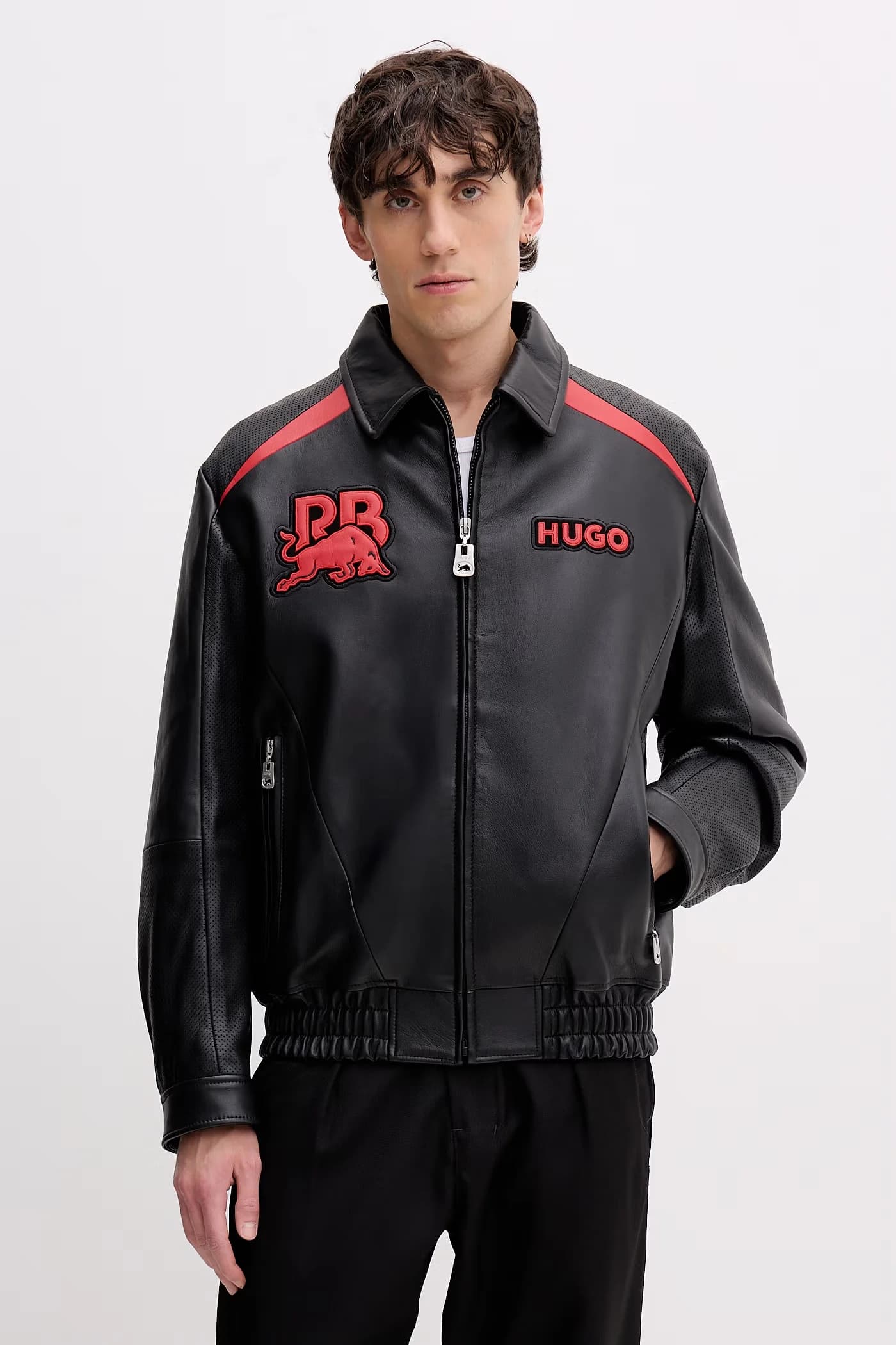 Мужская кожаная куртка Lugor_RB