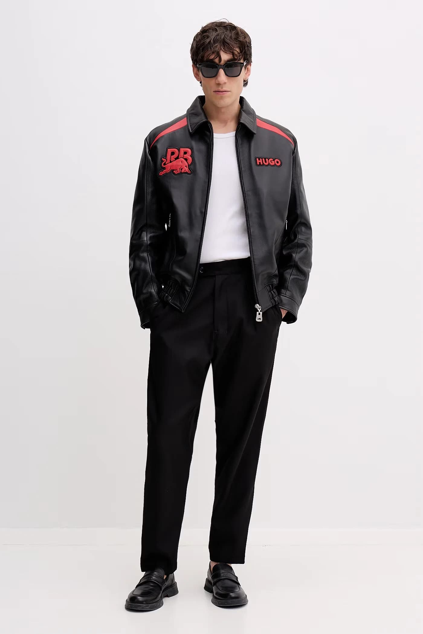 Мужская кожаная куртка Lugor_RB - фото 2