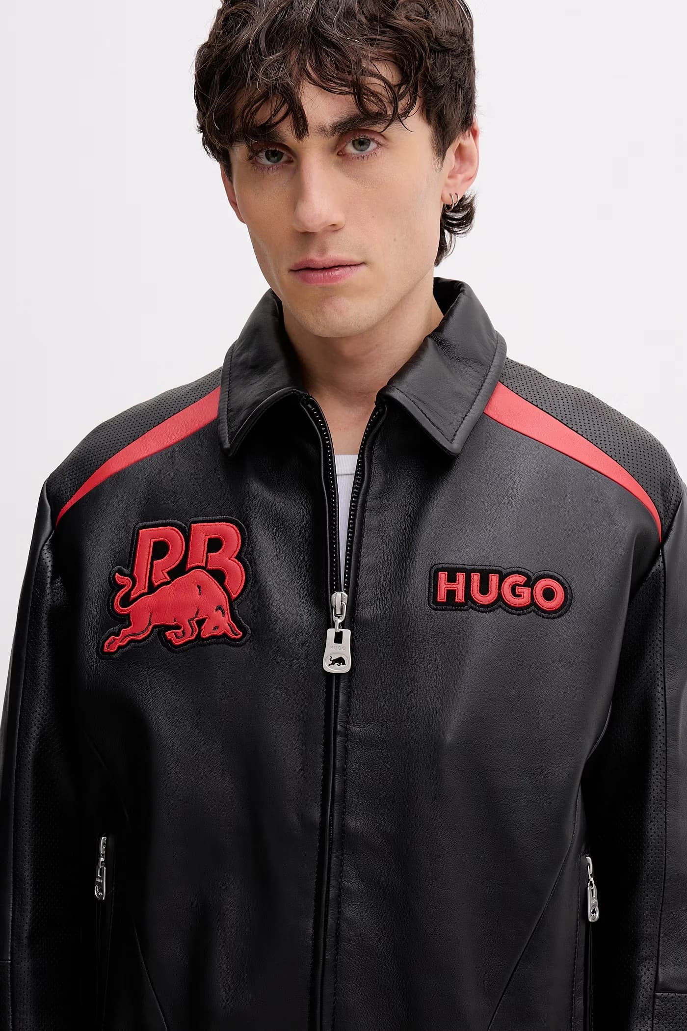 Мужская кожаная куртка Lugor_RB - фото 4