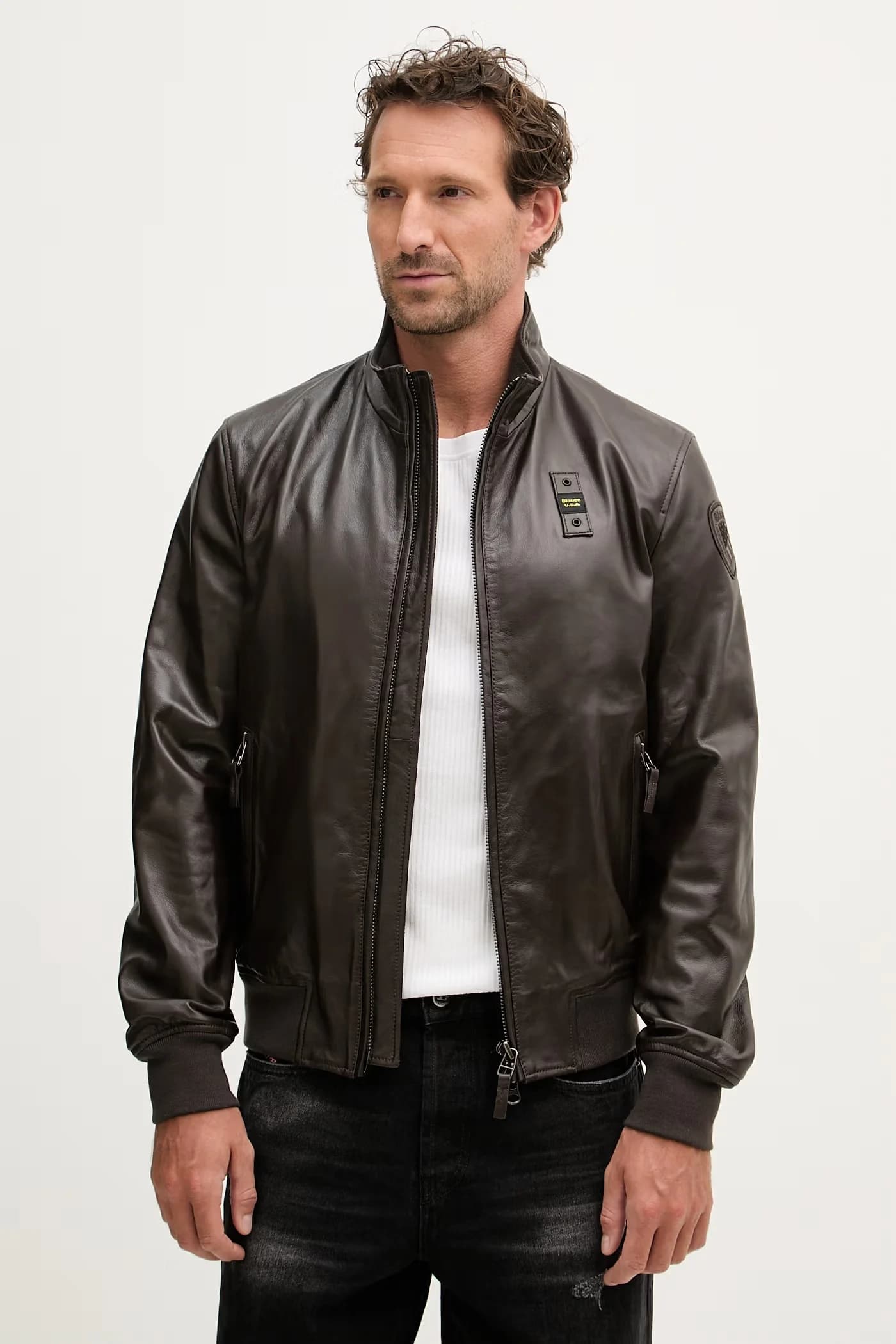 CONISTON мужская кожаная куртка пилота