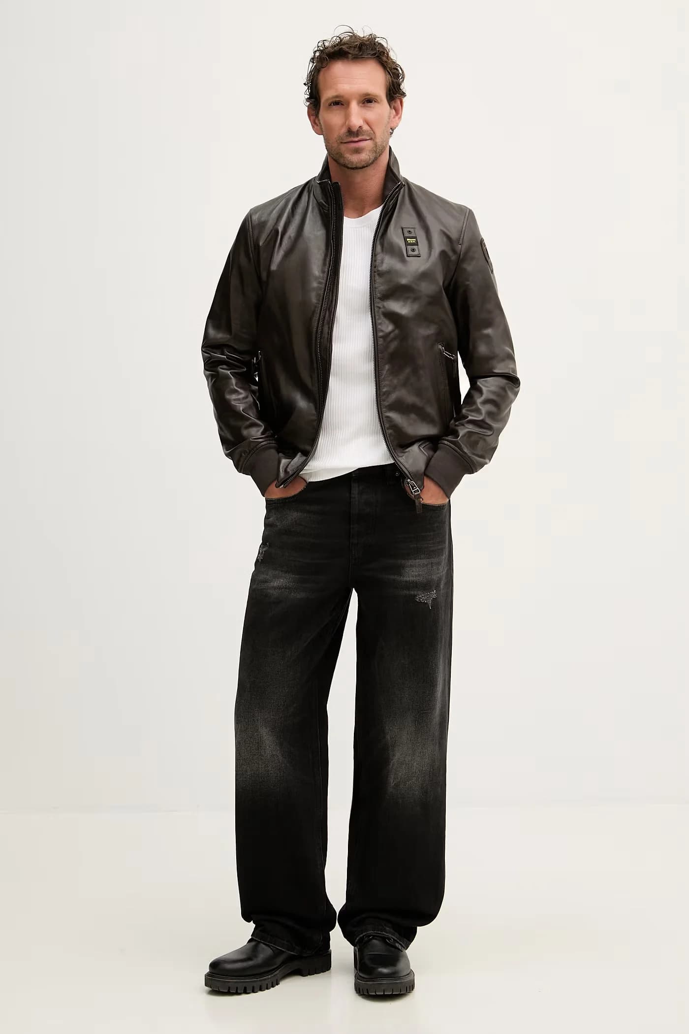 CONISTON мужская кожаная куртка пилота - фото 2