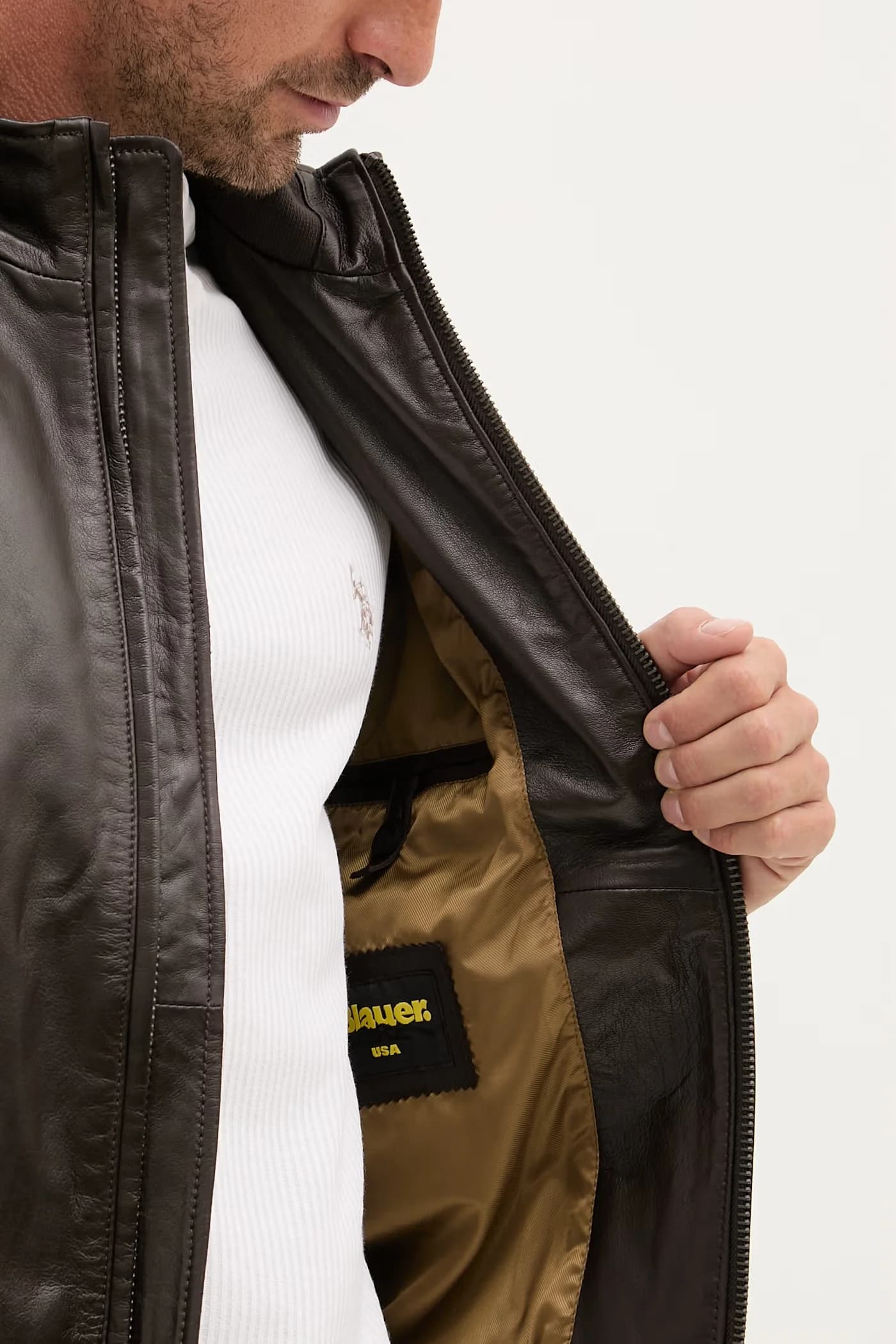 CONISTON мужская кожаная куртка пилота - фото 5