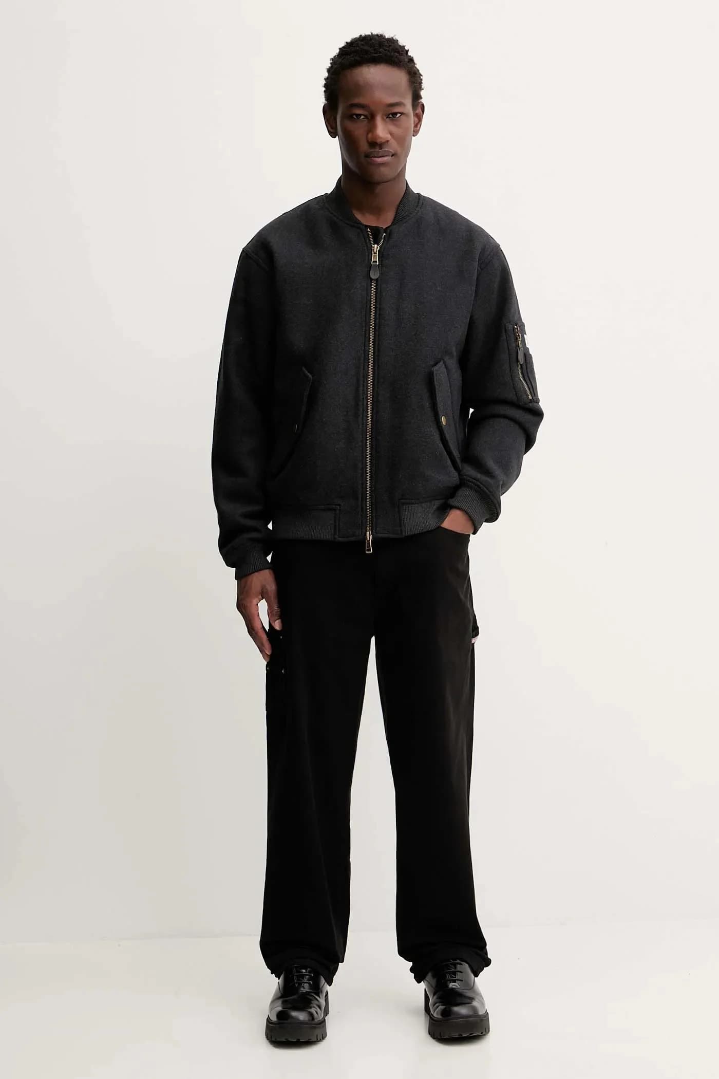 Бомбер из шерсти - фото 3