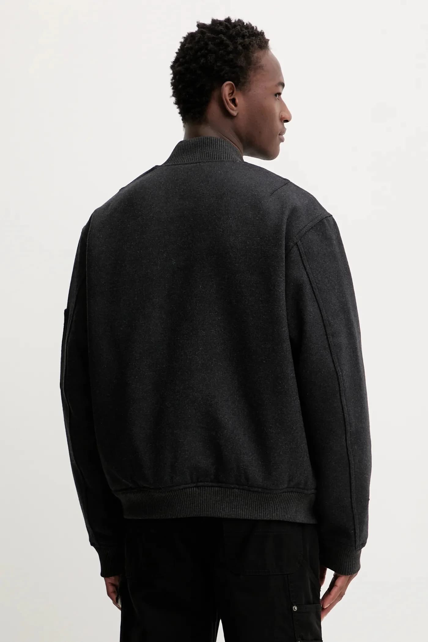 Бомбер из шерсти - фото 5