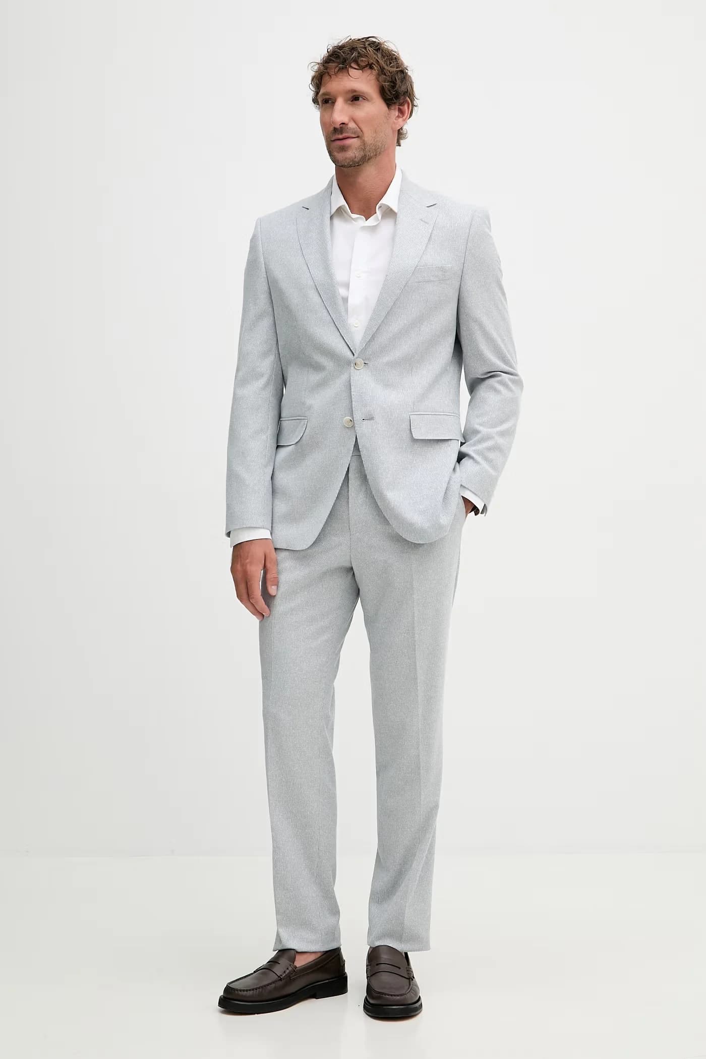 Мужской повседневный костюм из льна Jeckson