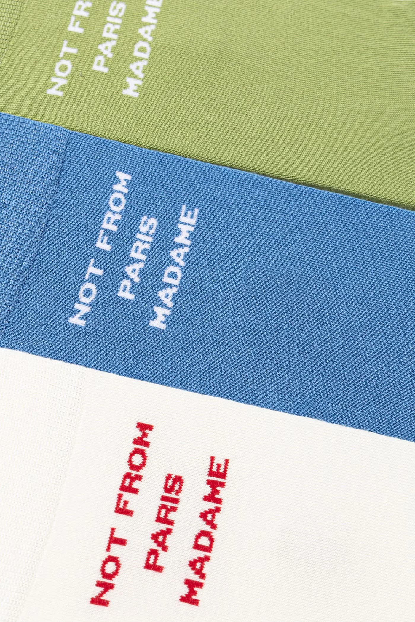 Набор из трех мужских носков Le Pack de Chaussettes Slogan - фото 3