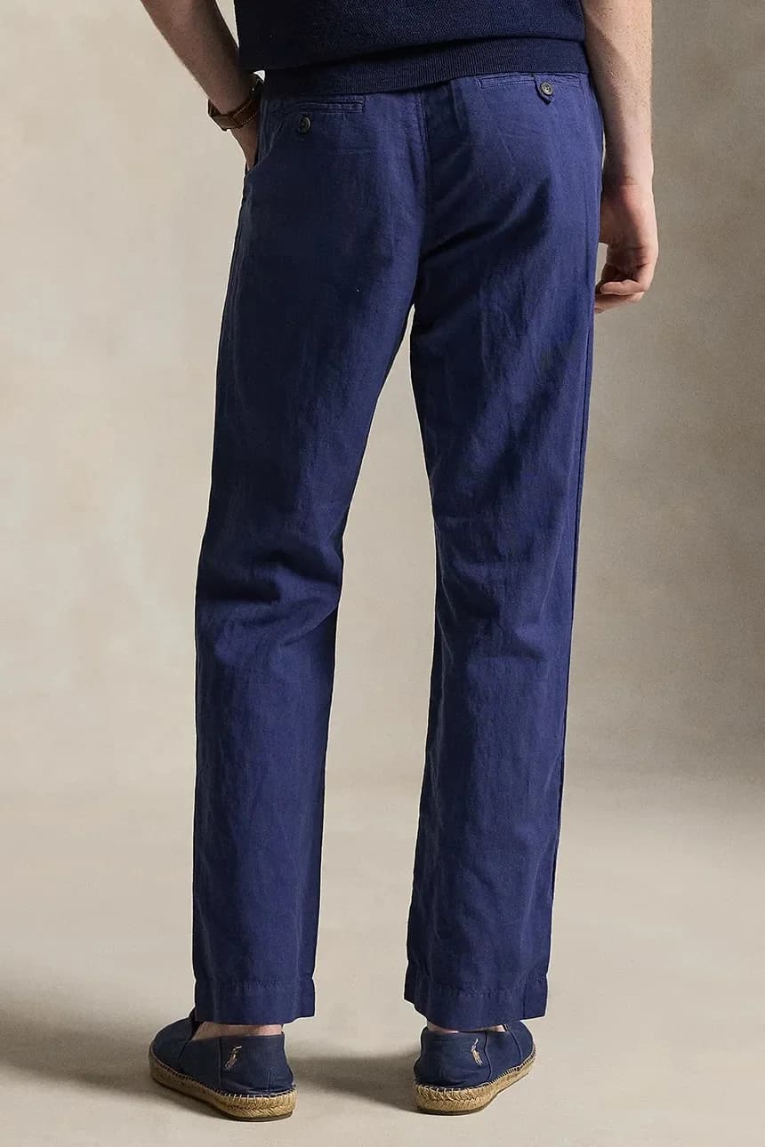 Мужские льняные брюки - фото 3