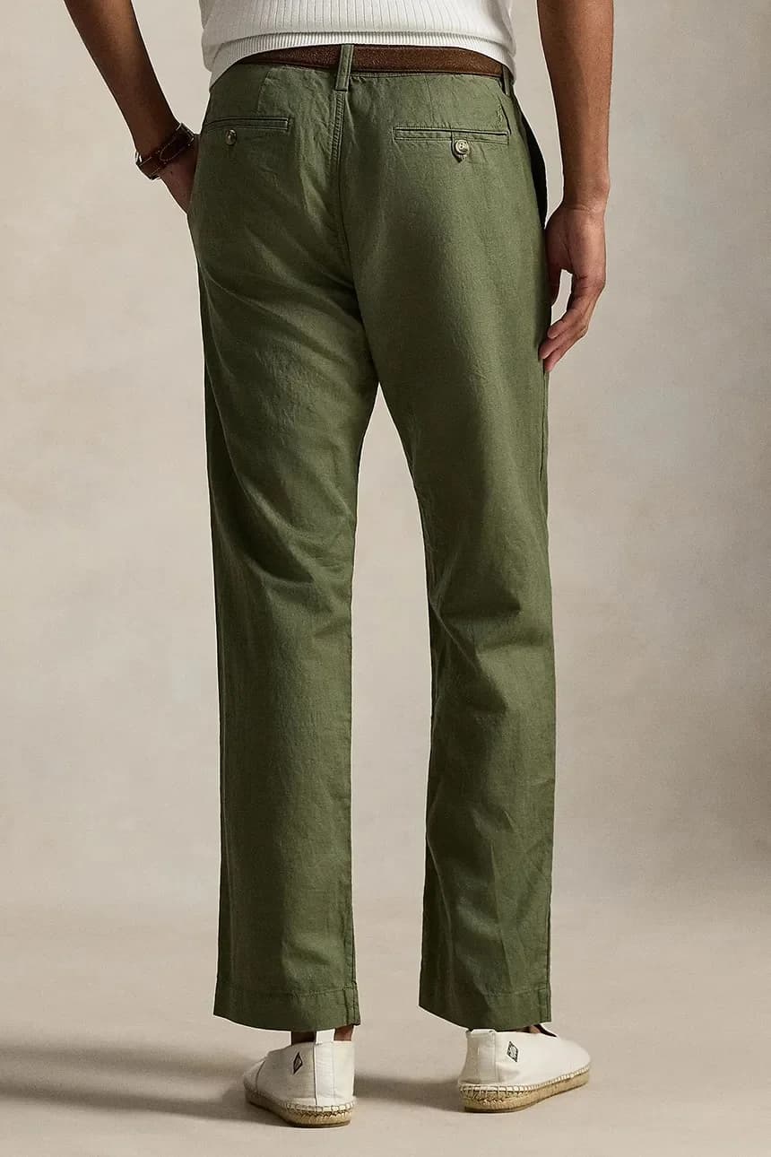 Мужские льняные брюки - фото 2