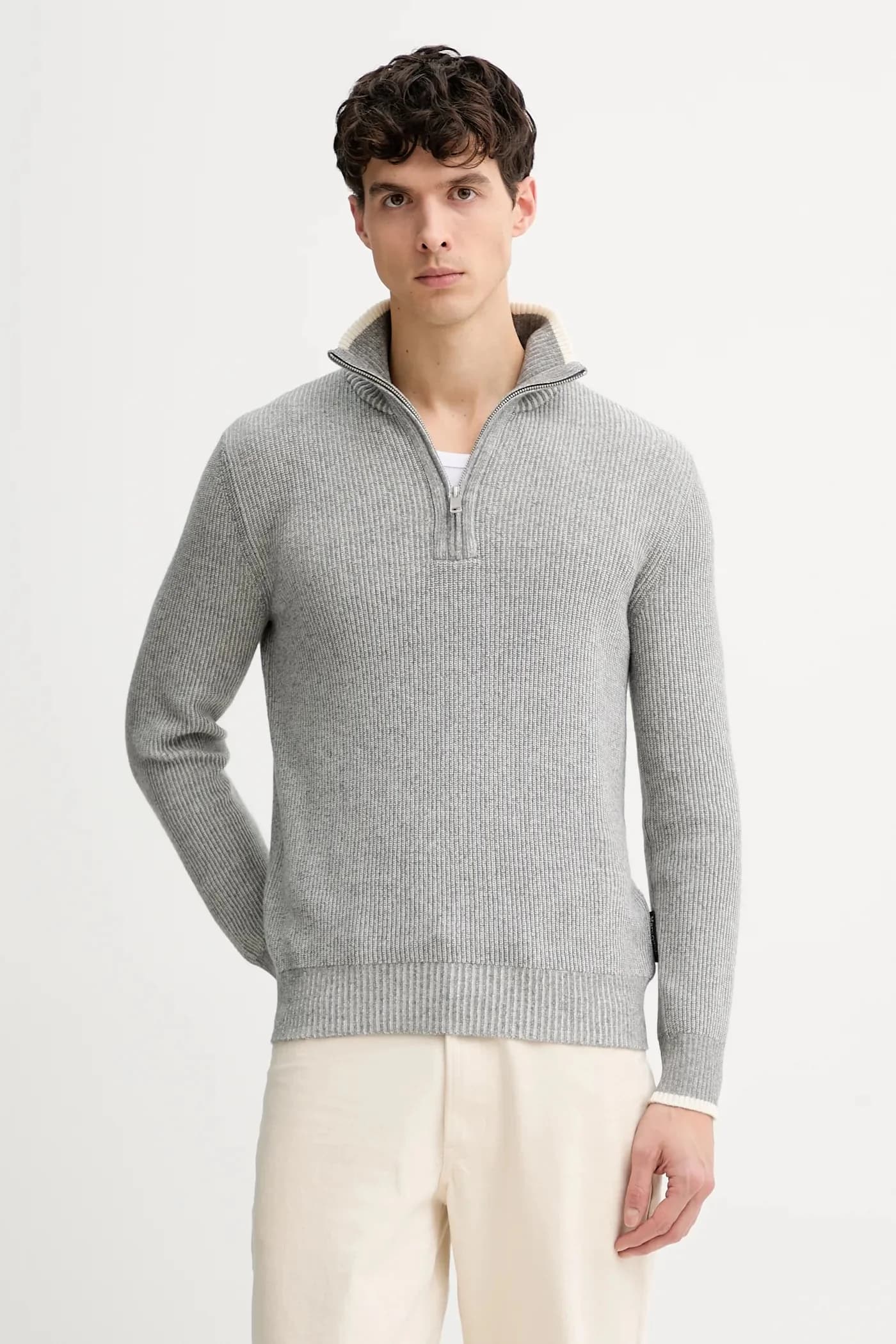 Свитер из смесовой шерсти