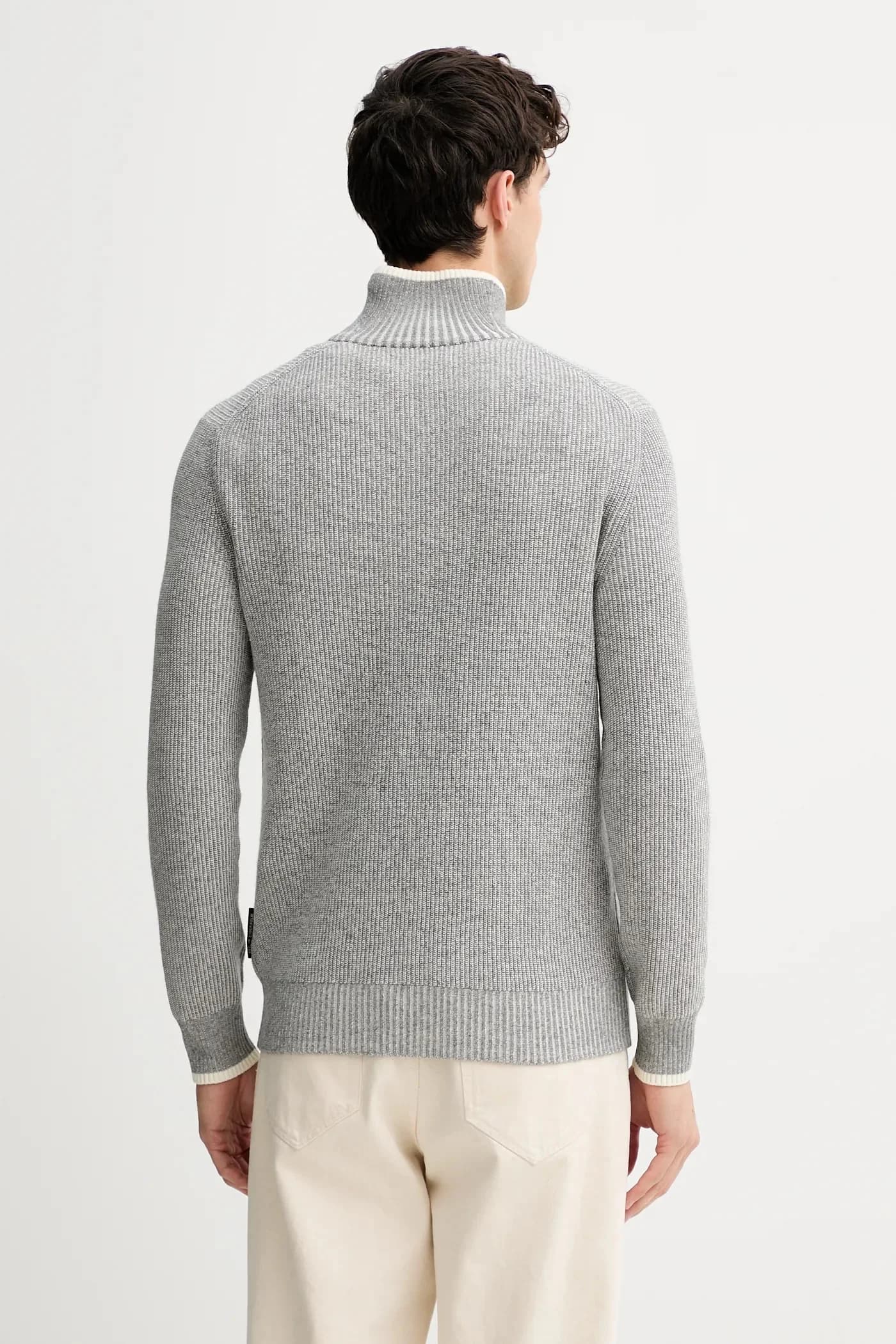 Свитер из смесовой шерсти - фото 5