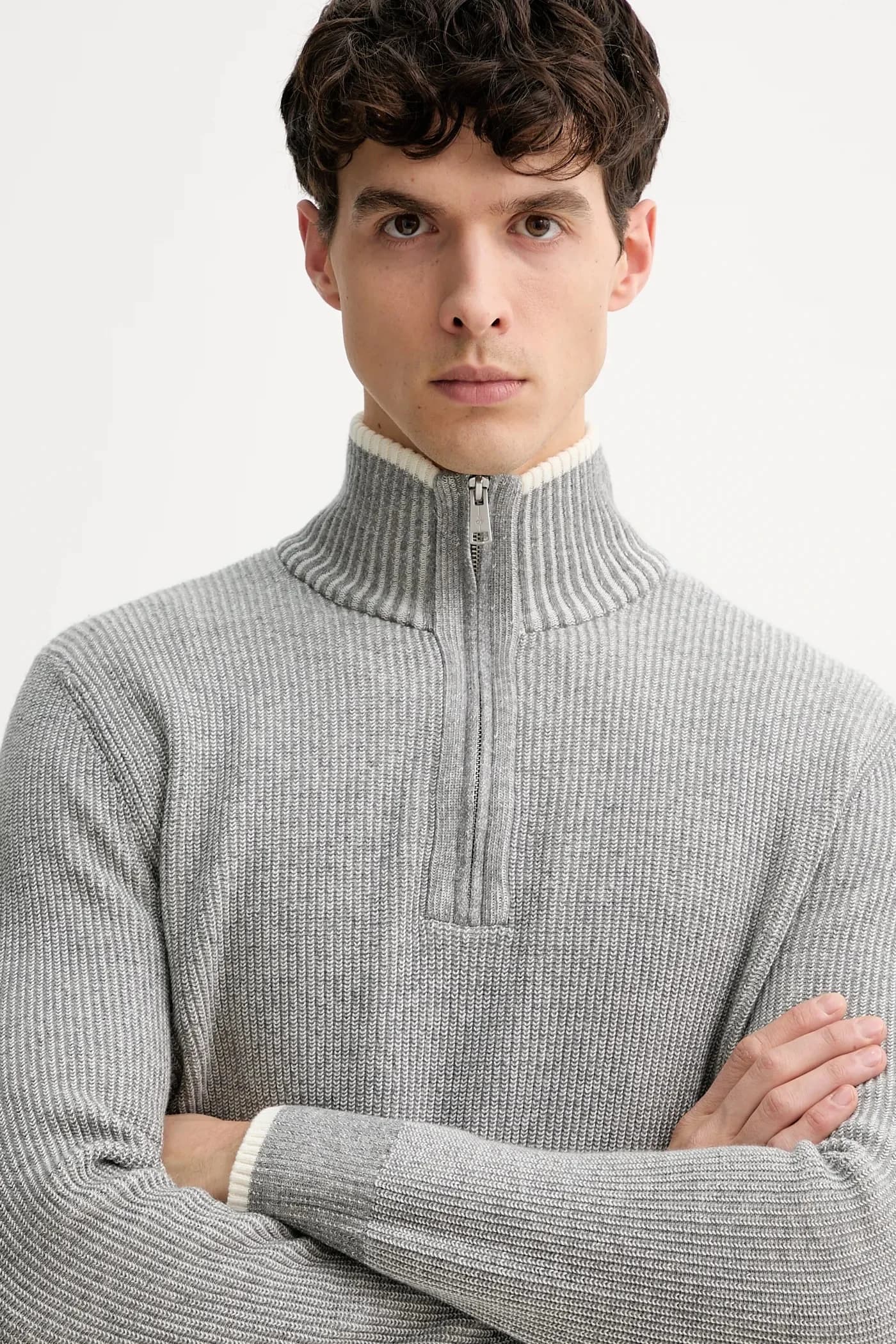 Свитер из смесовой шерсти - фото 7