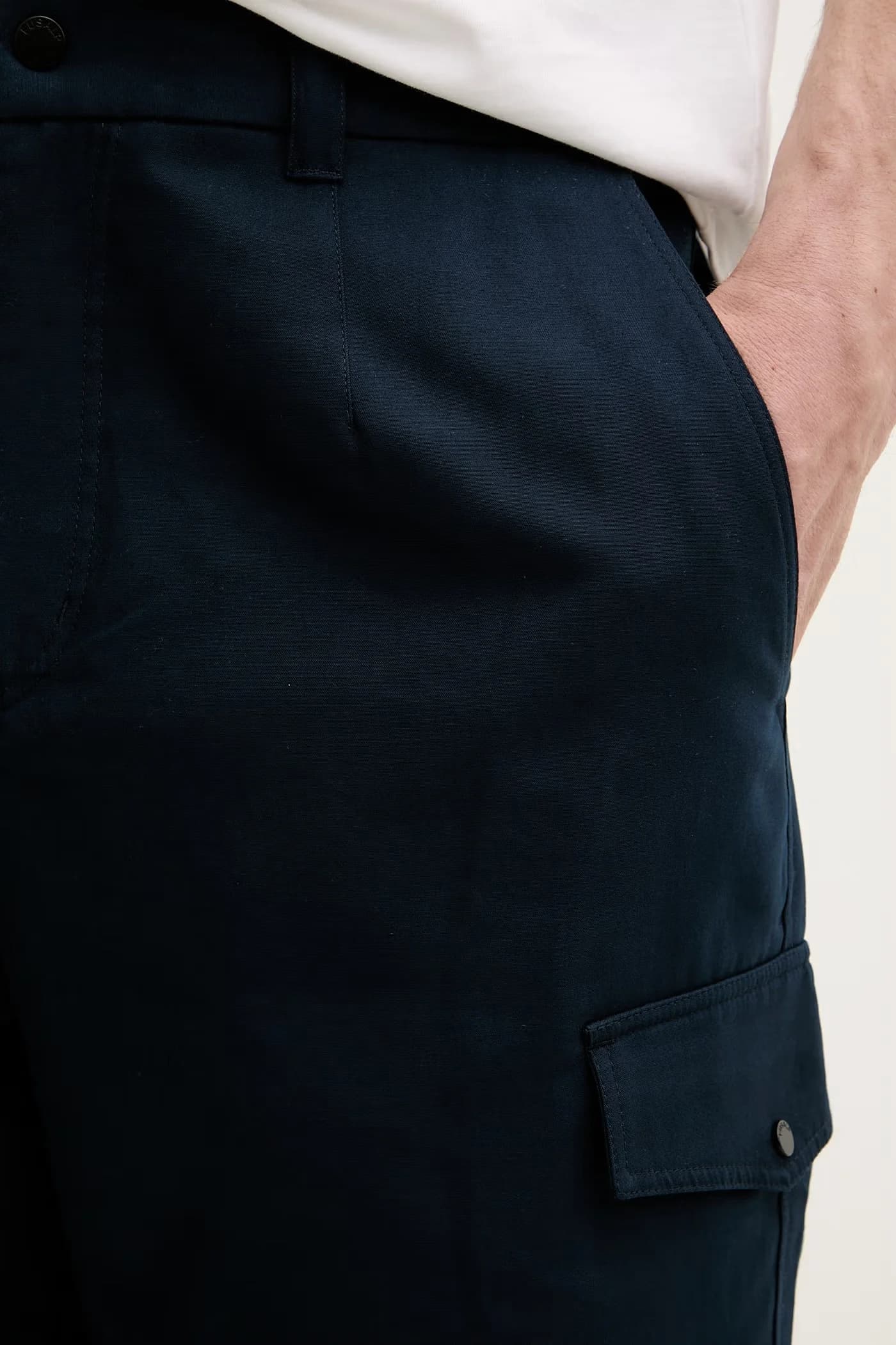 SUAUNO COTON мужские хлопковые шорты карго - фото 5