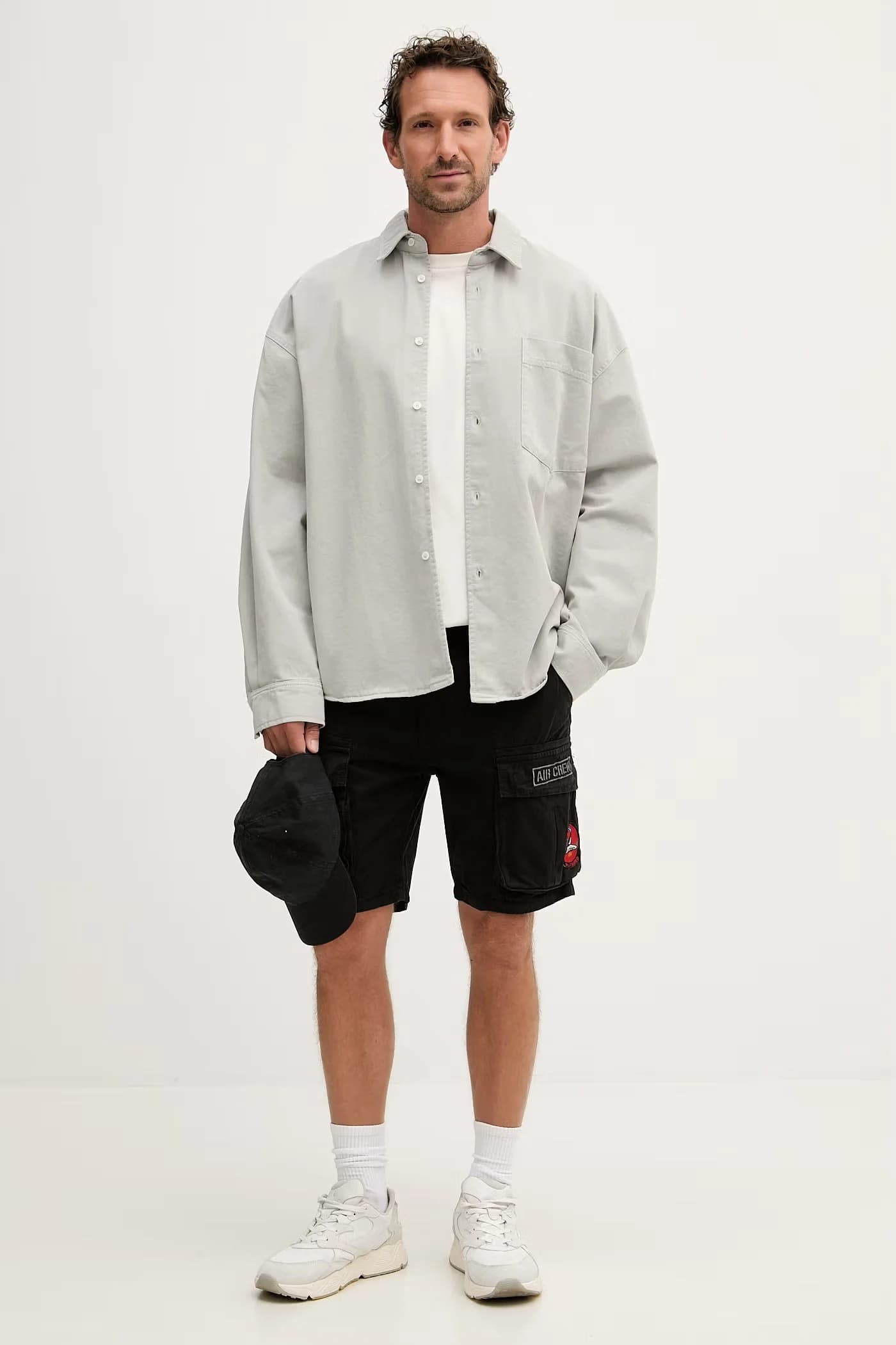 Мужские хлопковые шорты карго Flying Tigers Shorts - фото 3