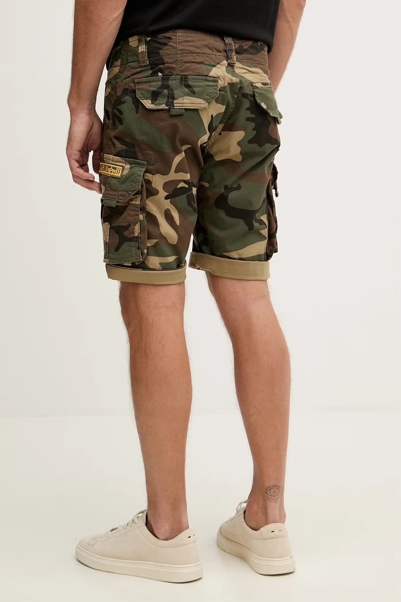 Мужские шорты карго Crew Short Camo из хлопка с эластаном - фото 5