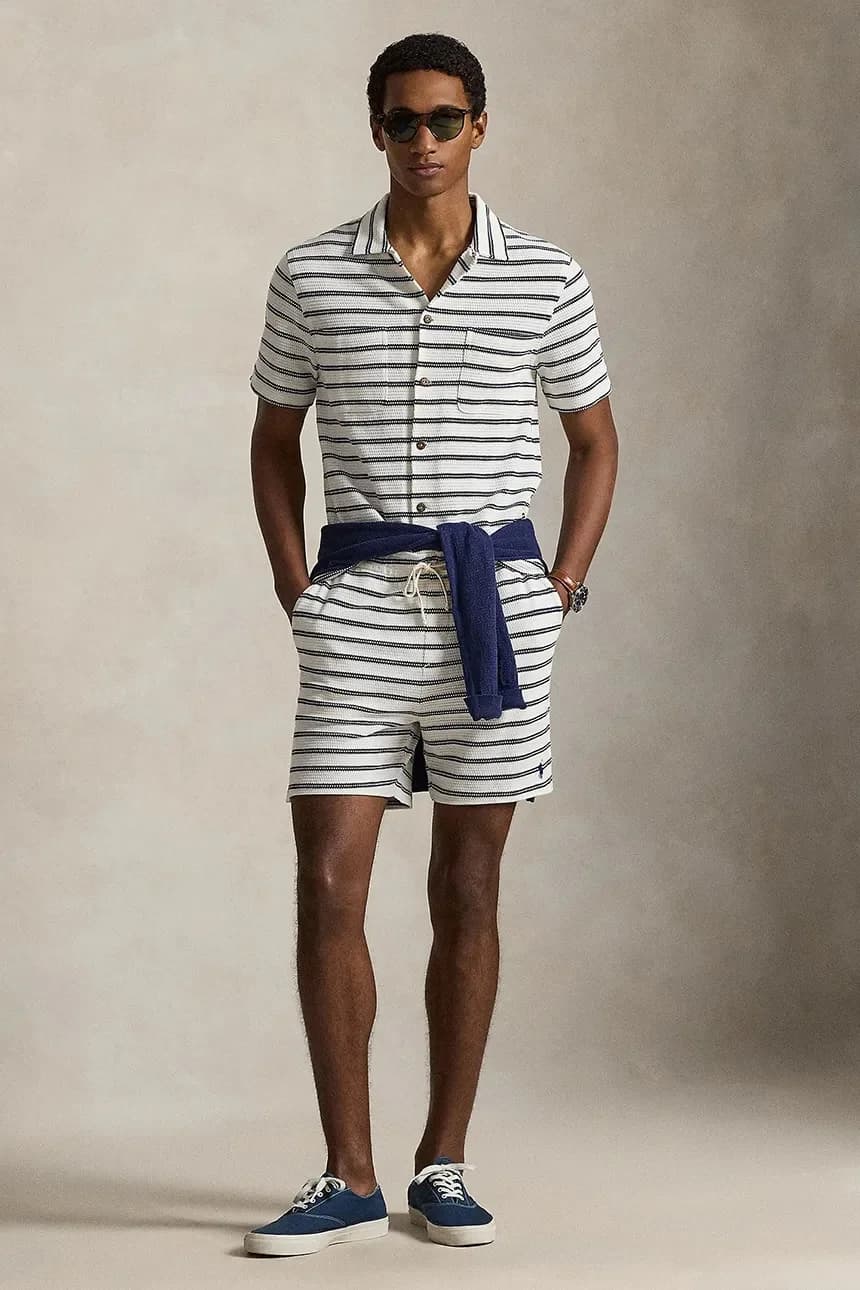 Мужские хлопковые шорты - фото 5