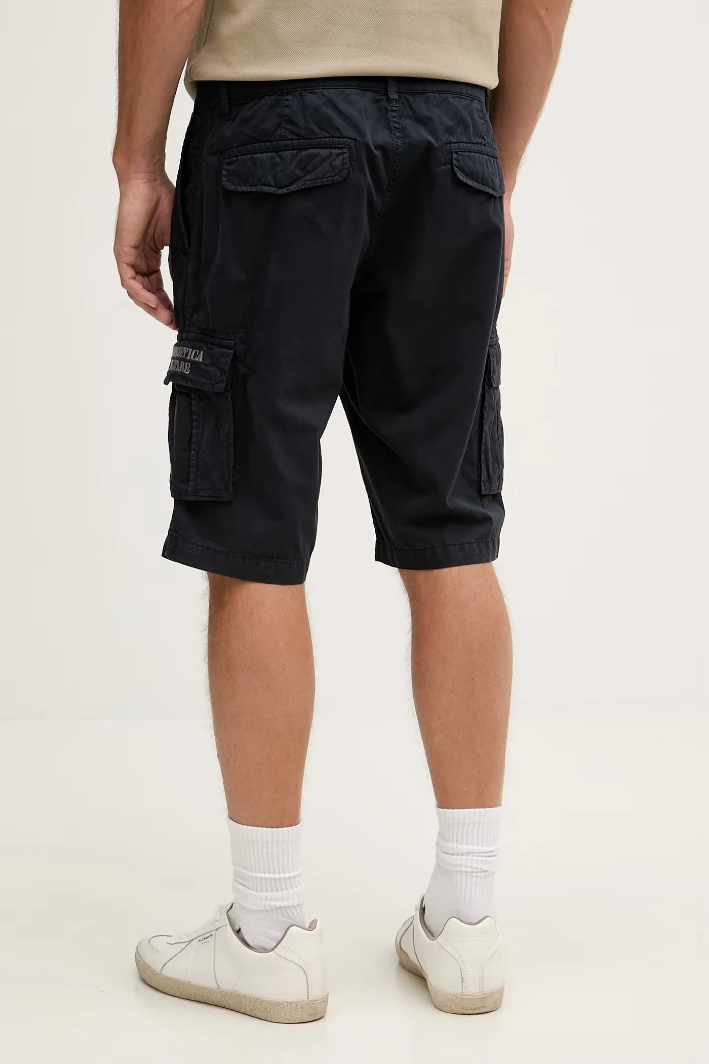 Мужские хлопковые шорты карго - фото 3