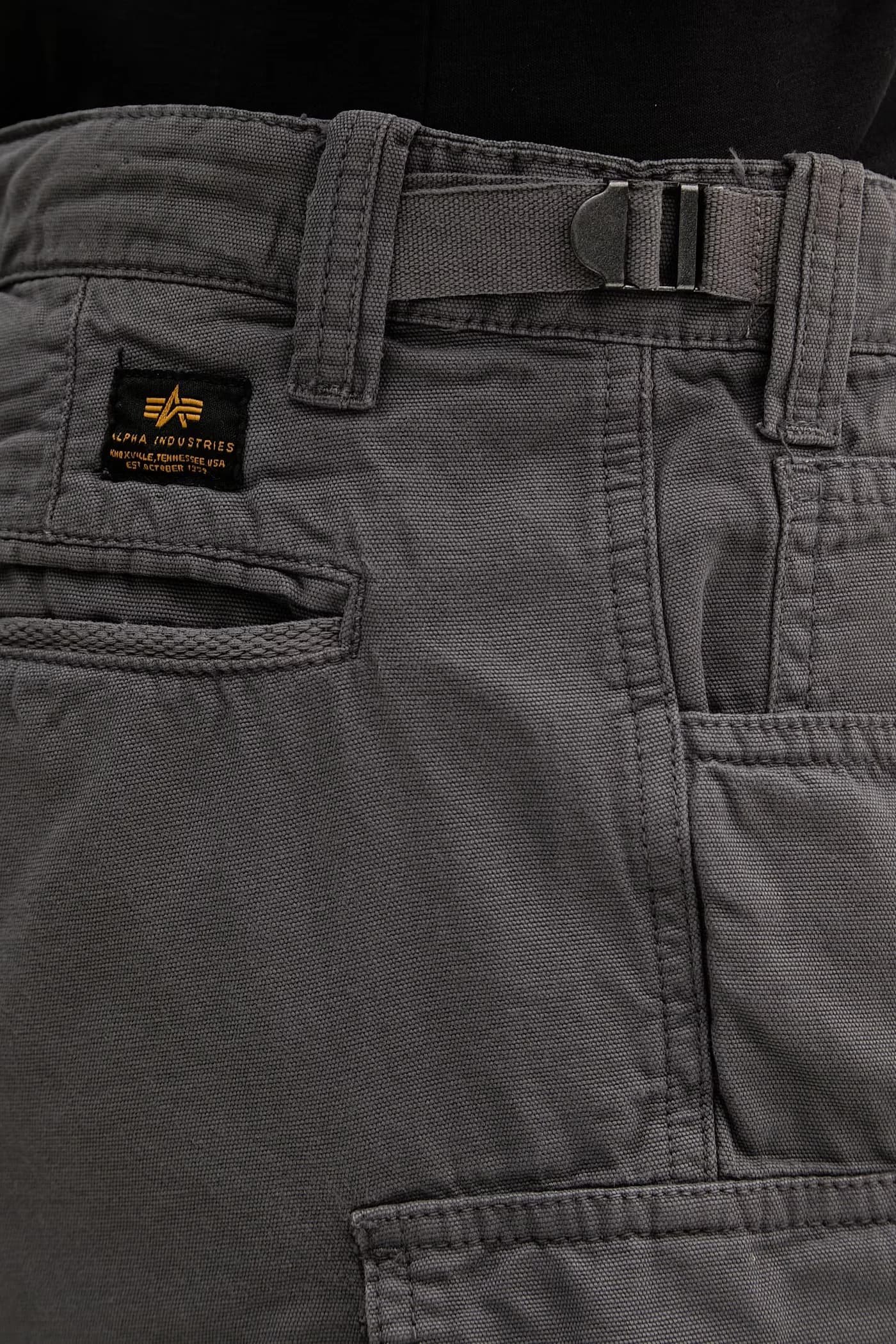 Мужские хлопковые шорты карго Canvas Cargo Short - фото 4