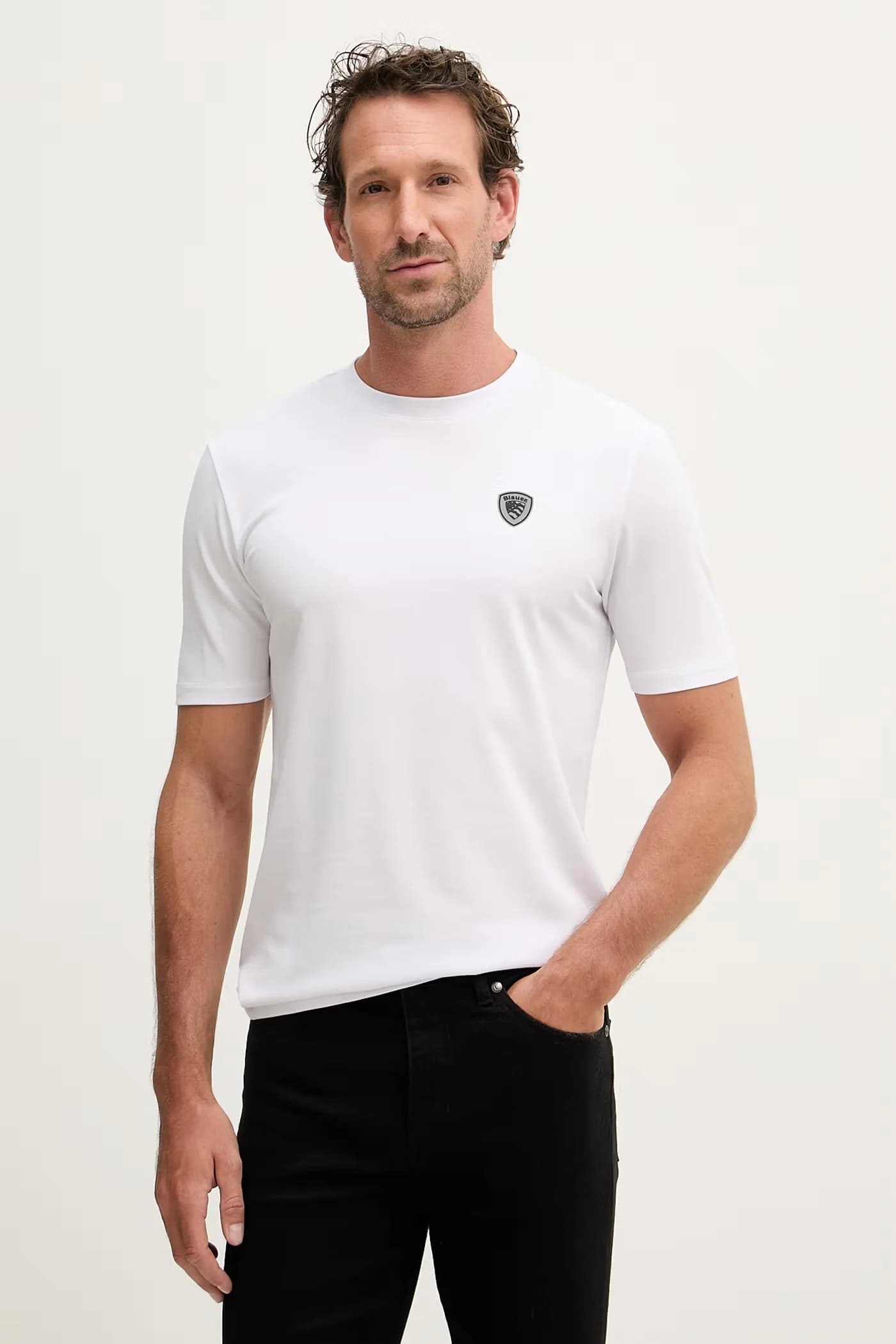 Базовая мужская хлопковая футболка JAN