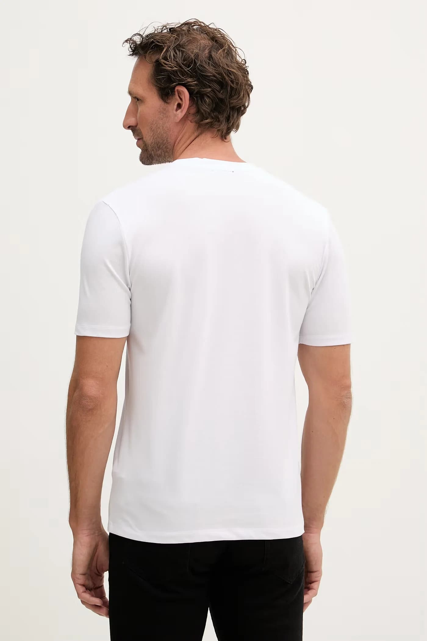 Базовая мужская хлопковая футболка JAN - фото 3