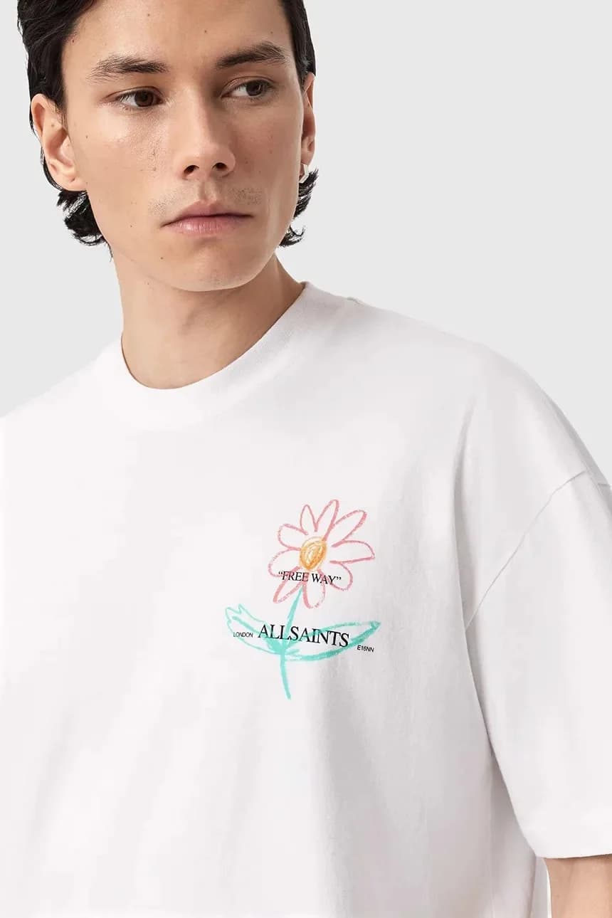 Мужская футболка оверсайз из хлопка CRAYO - фото 4