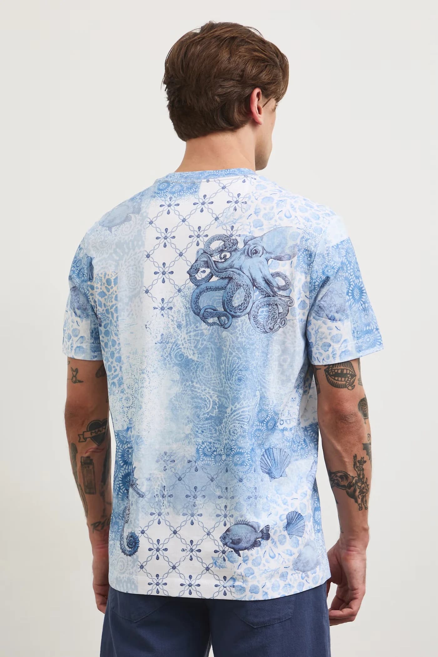 Хлопковая футболка - фото 5