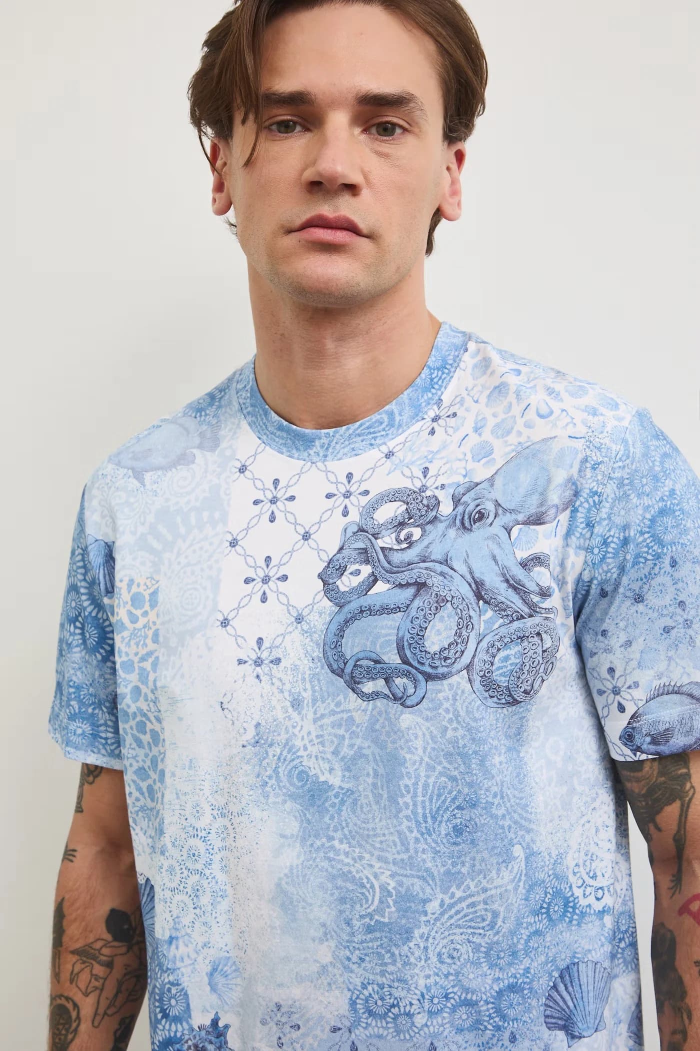 Хлопковая футболка - фото 7