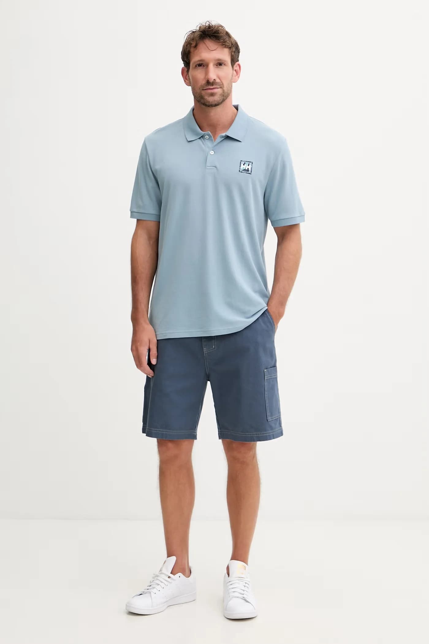 MESSINA мужская рубашка-поло из хлопка - фото 3