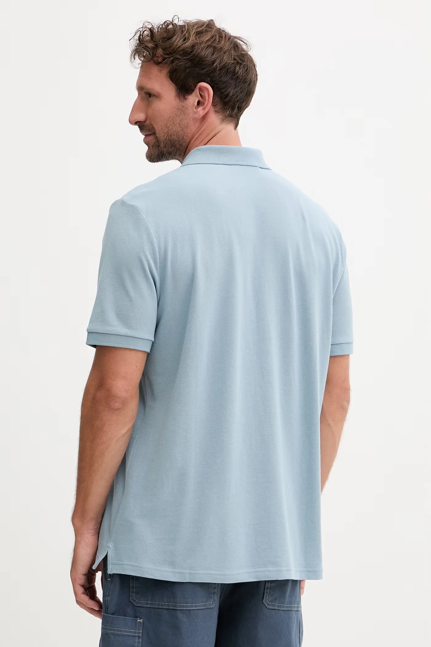 MESSINA мужская рубашка-поло из хлопка - фото 5