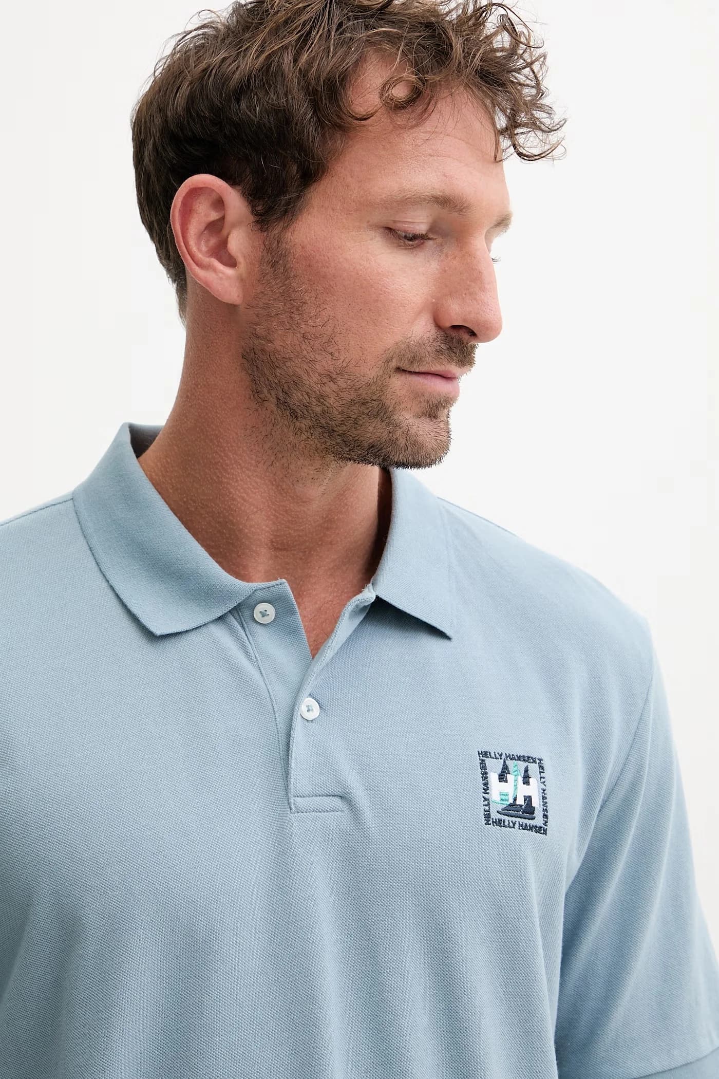 MESSINA мужская рубашка-поло из хлопка - фото 7